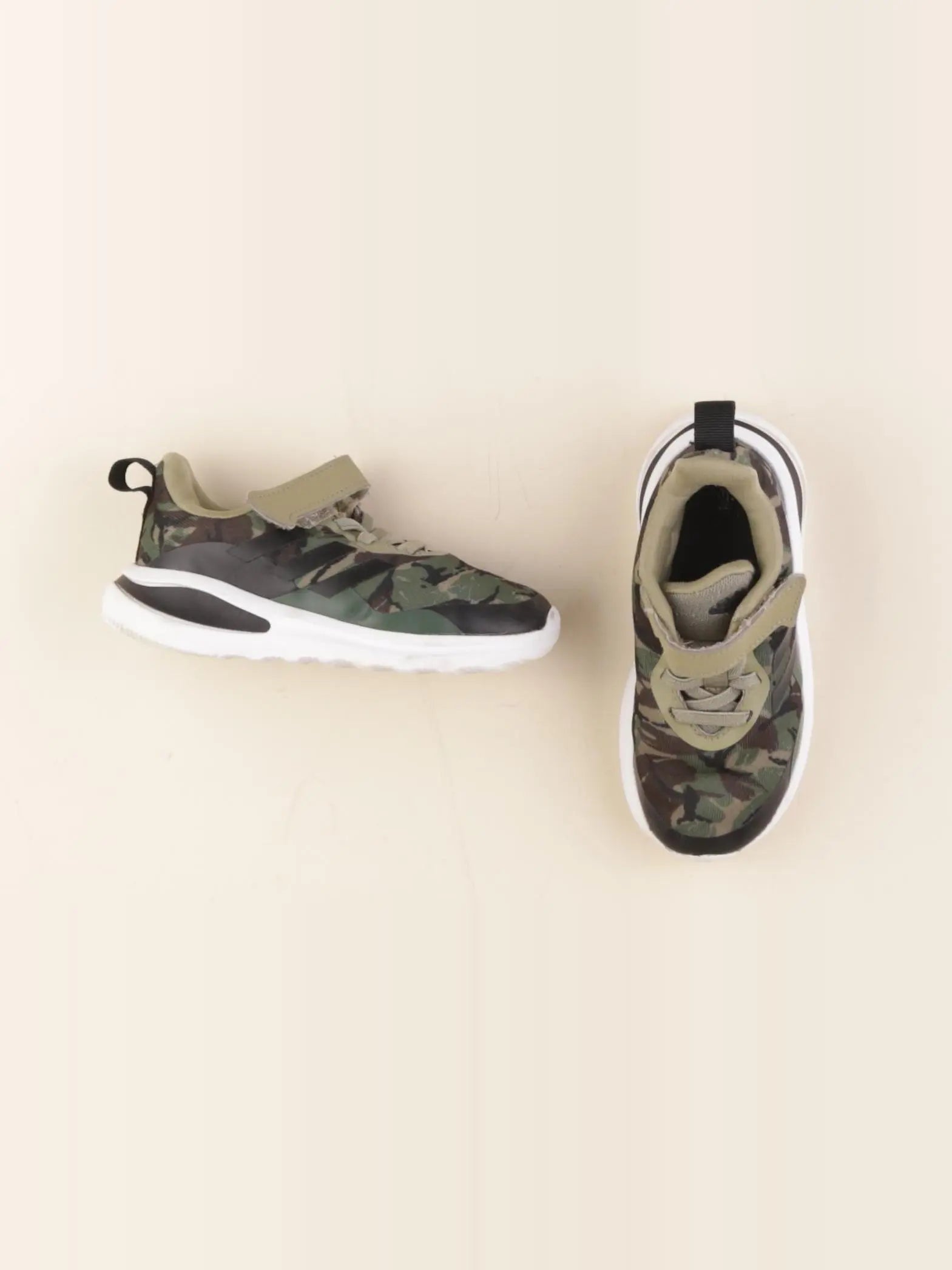 Adidas - tennis élastiqué vert - pointure 26