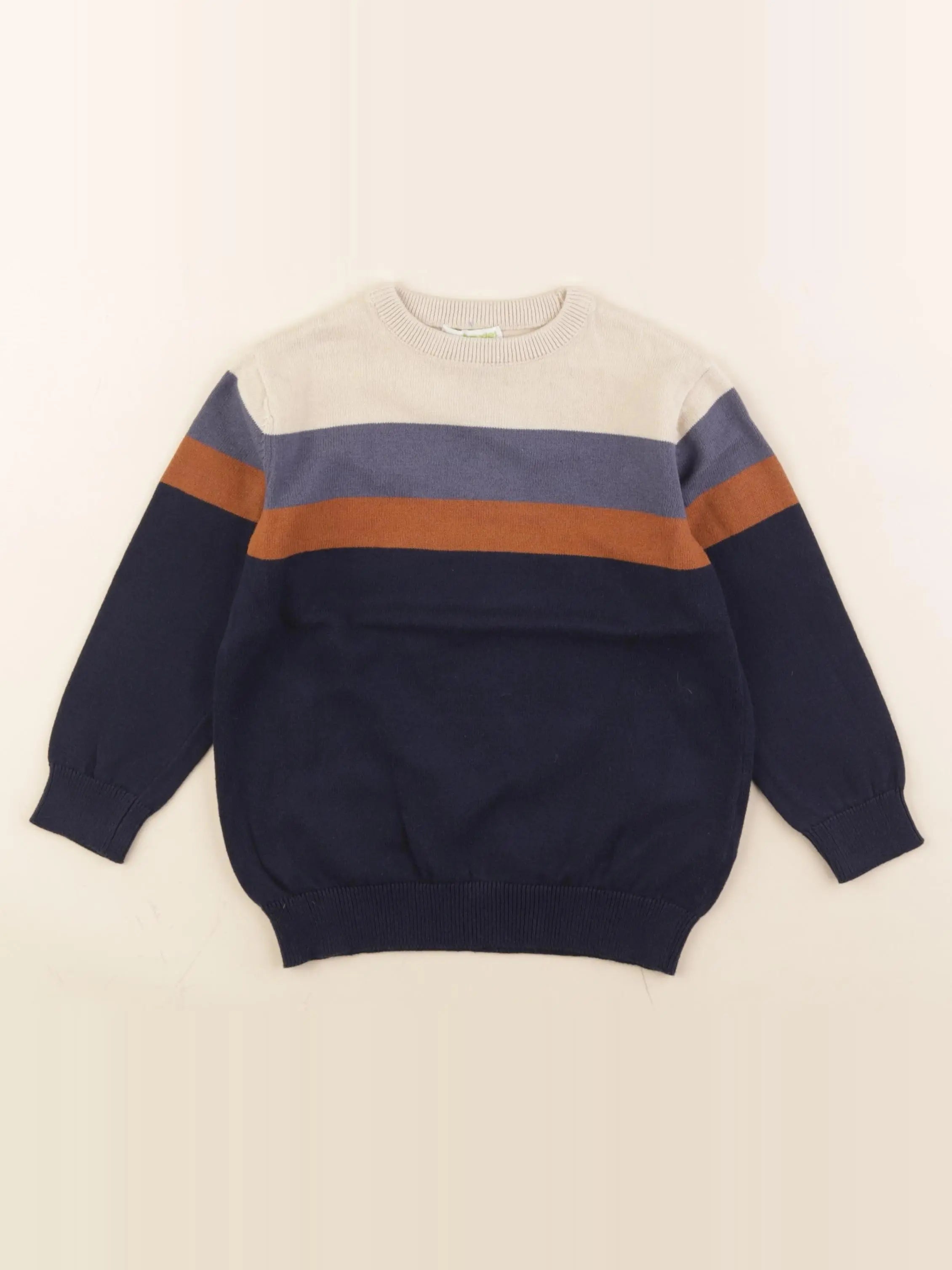 Vertbaudet - pull multicolore - 5 ans