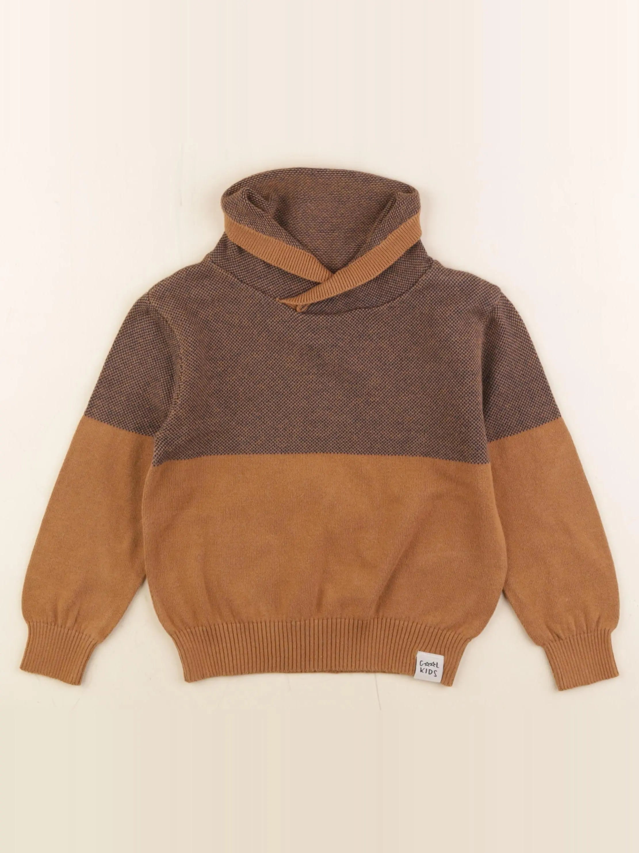 Vertbaudet - pull marron - 5 ans