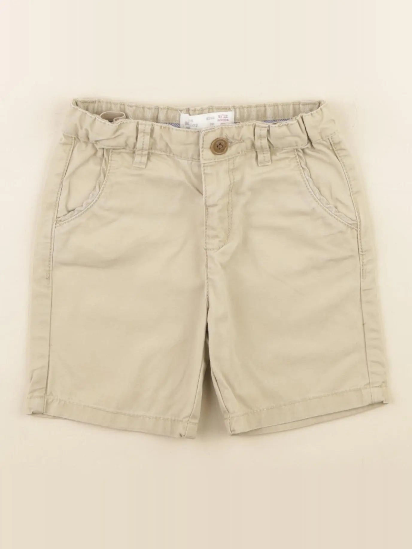 Zara - short beige - 2/3 ans