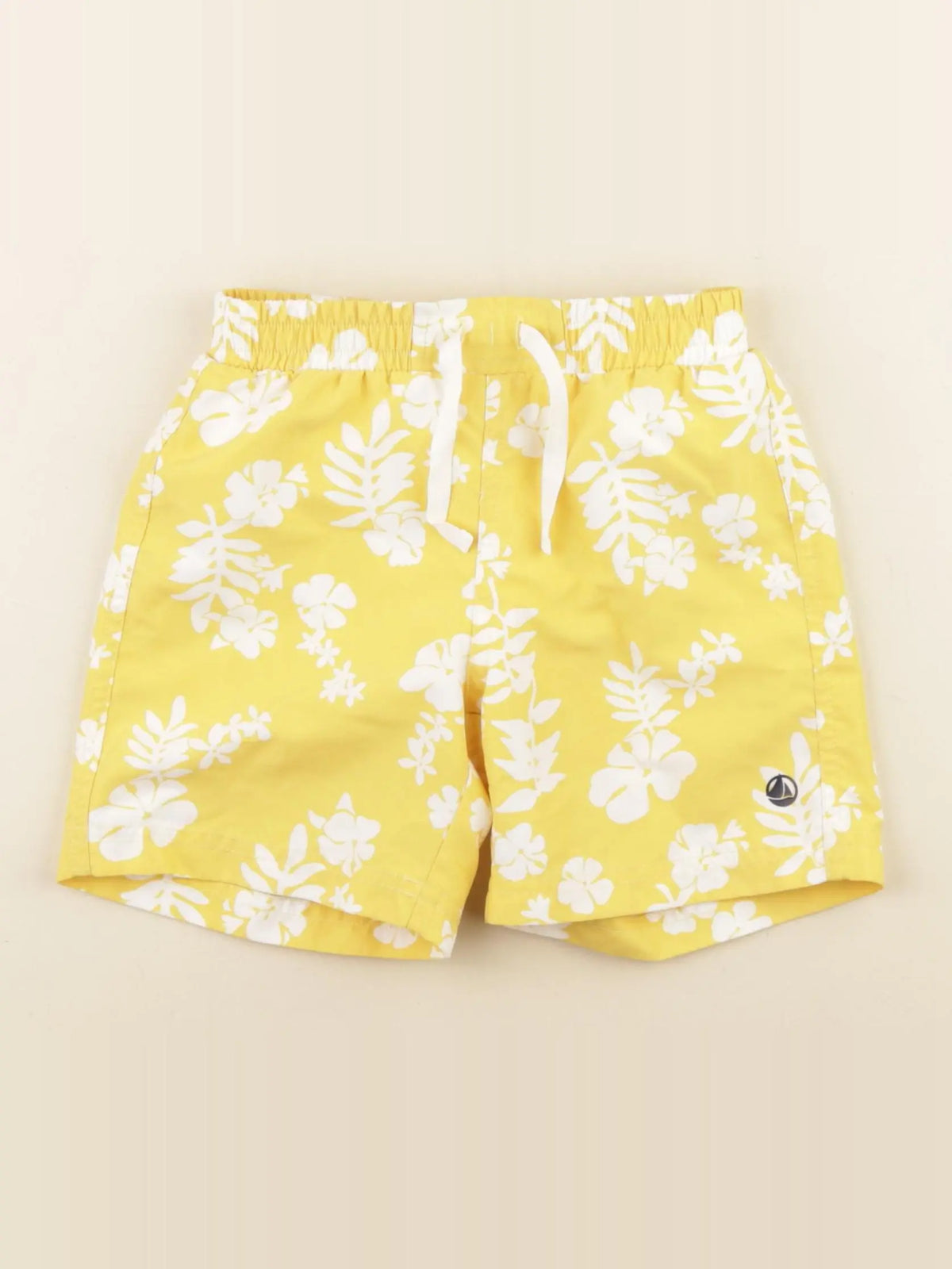Petit Bateau - maillot de bain jaune - 4 ans