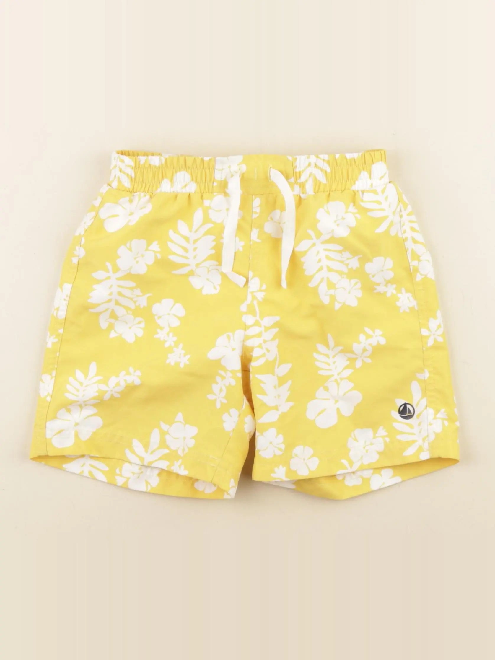 Petit Bateau - maillot de bain jaune - 4 ans