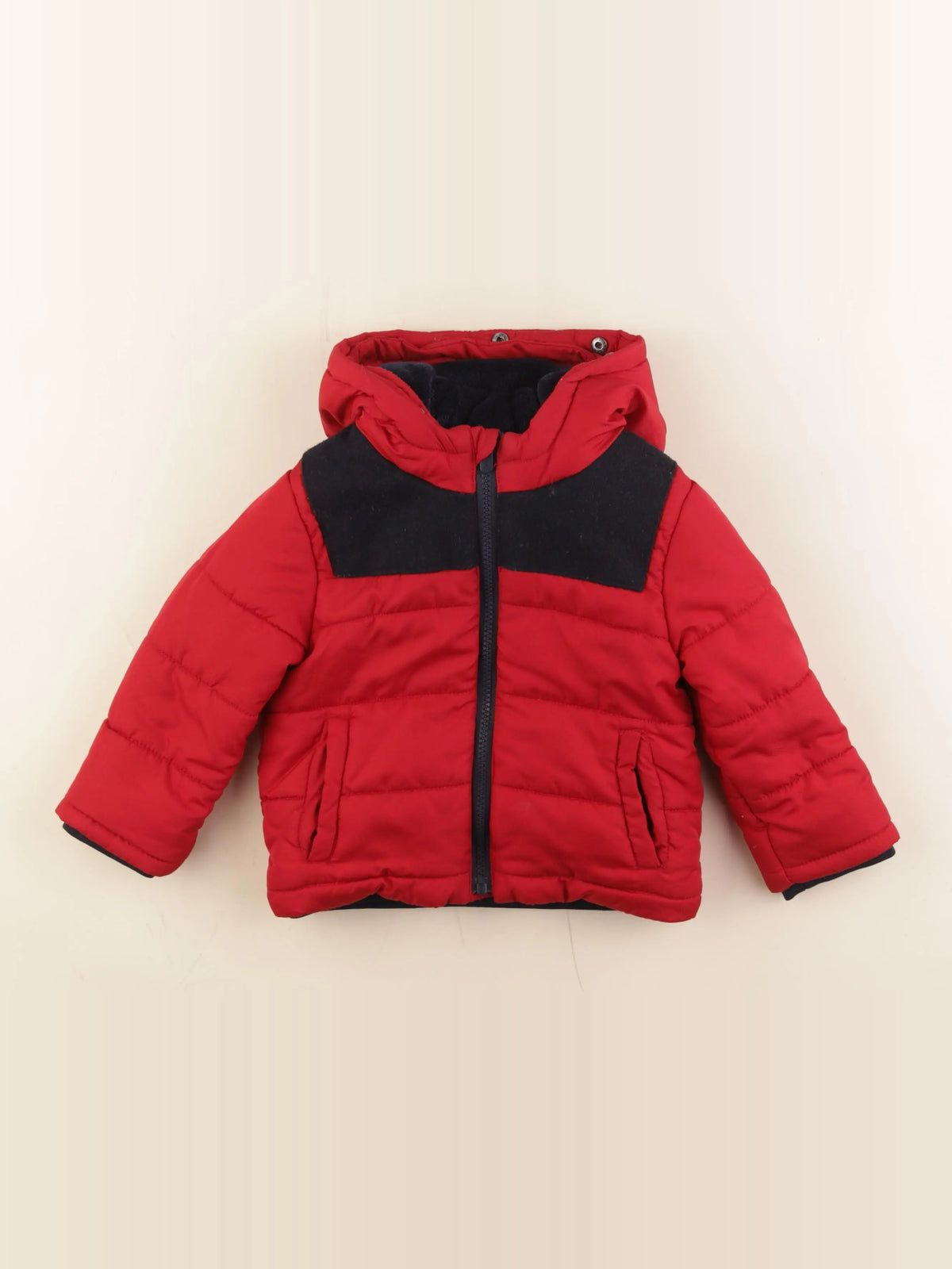 IKKS - doudoune rouge - 2 ans
