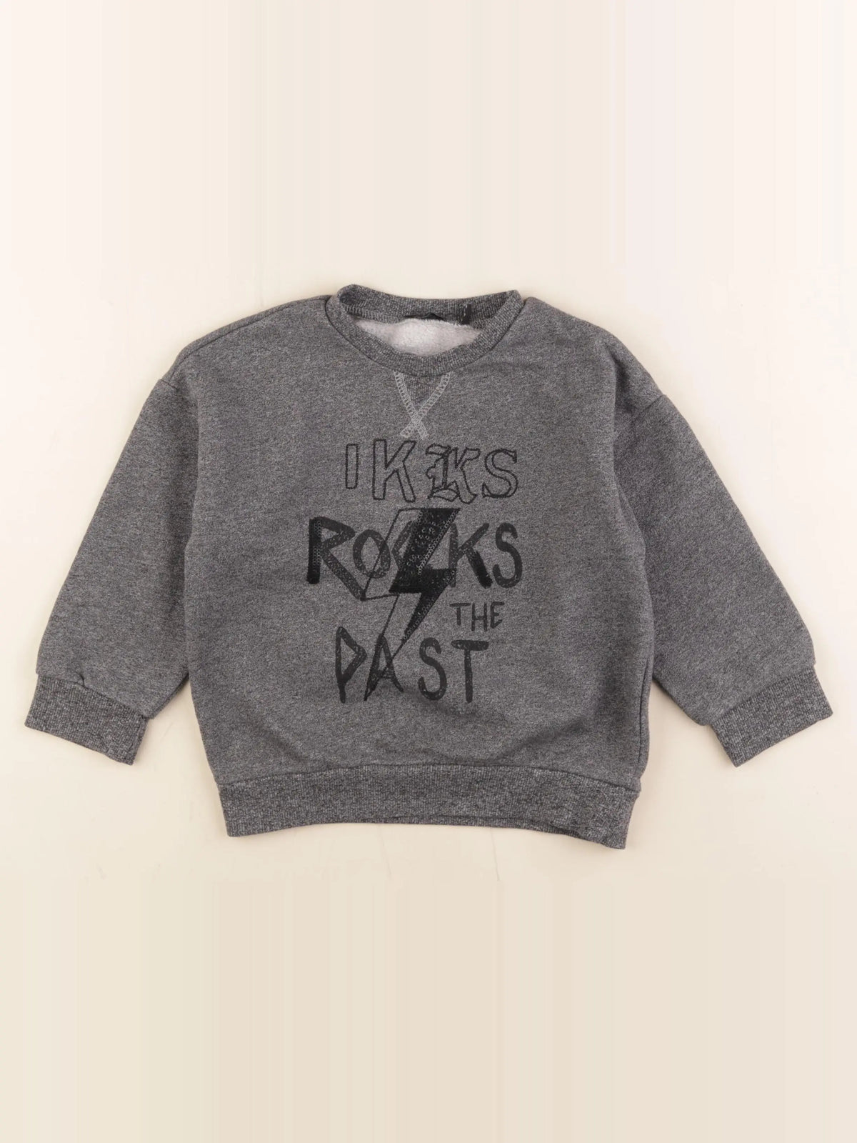 IKKS - sweat gris - 3 ans