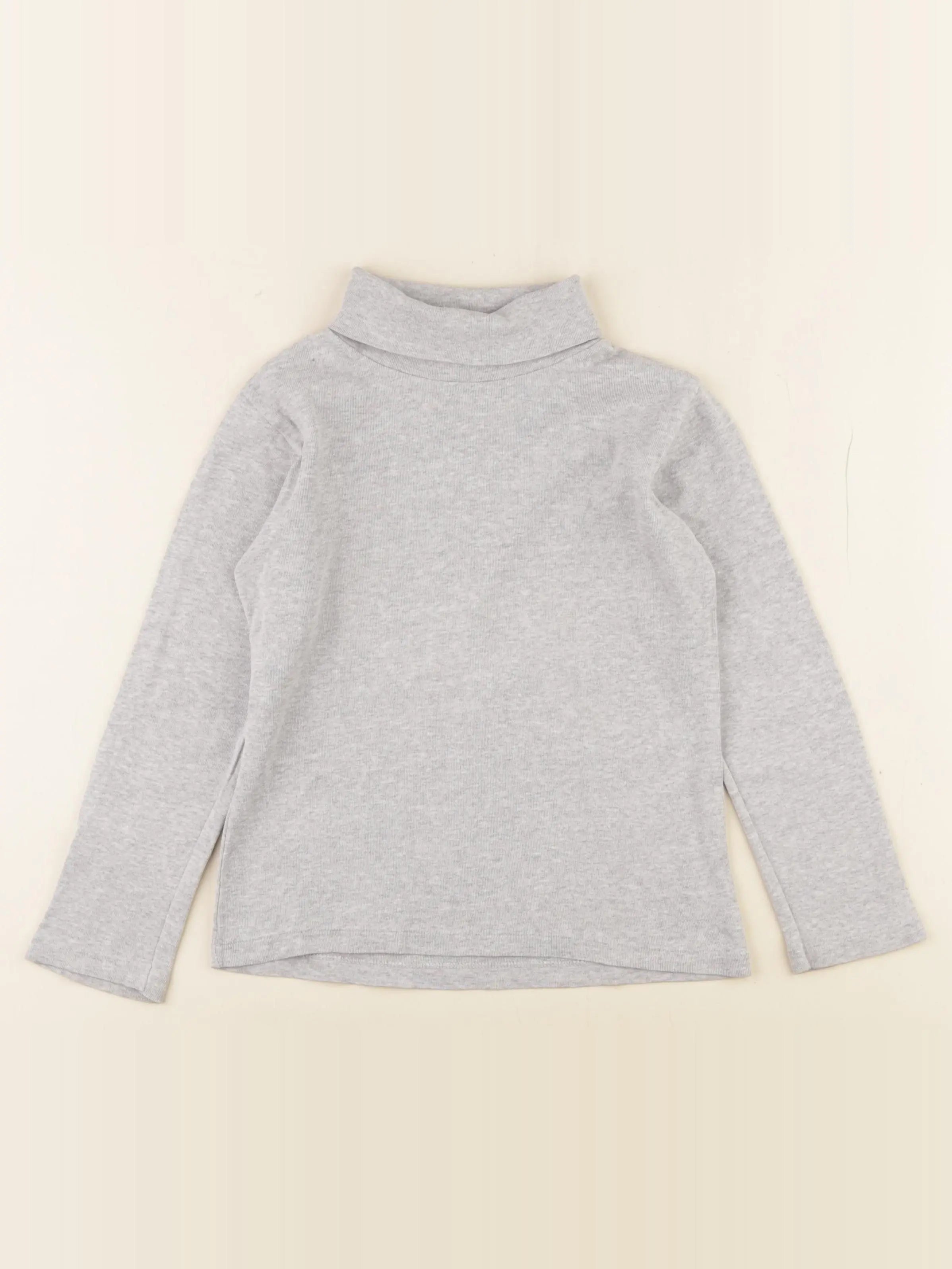 Petit Bateau - sous-pull gris - 6 ans