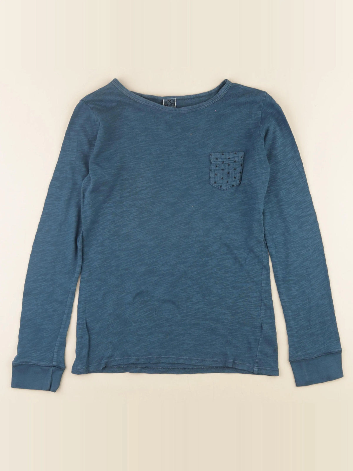 Bonton - tee-shirt bleu - 12 ans