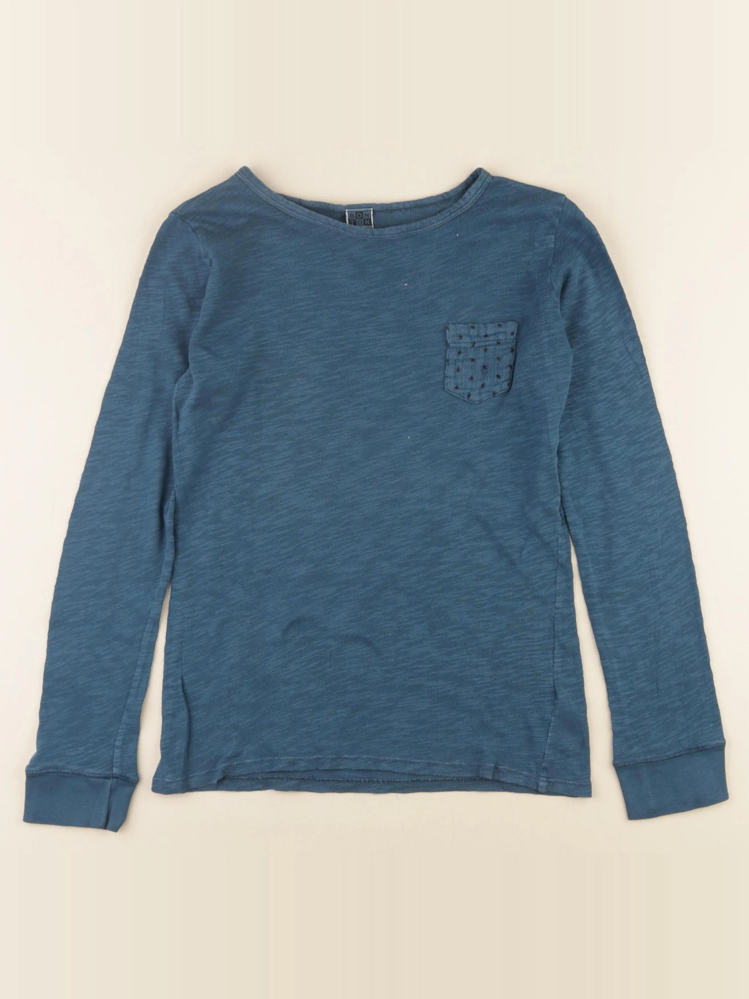 Bonton - tee-shirt bleu - 12 ans