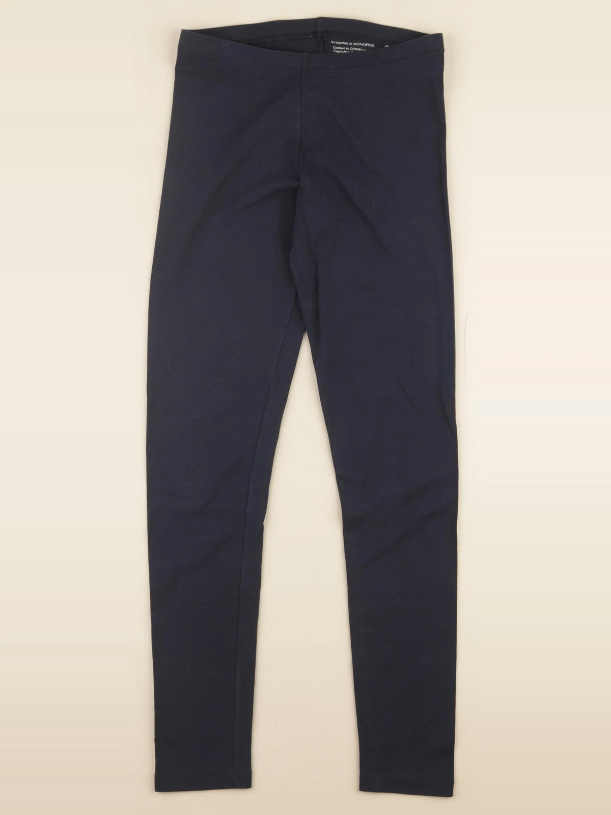 Monoprix - legging bleu - 12 ans