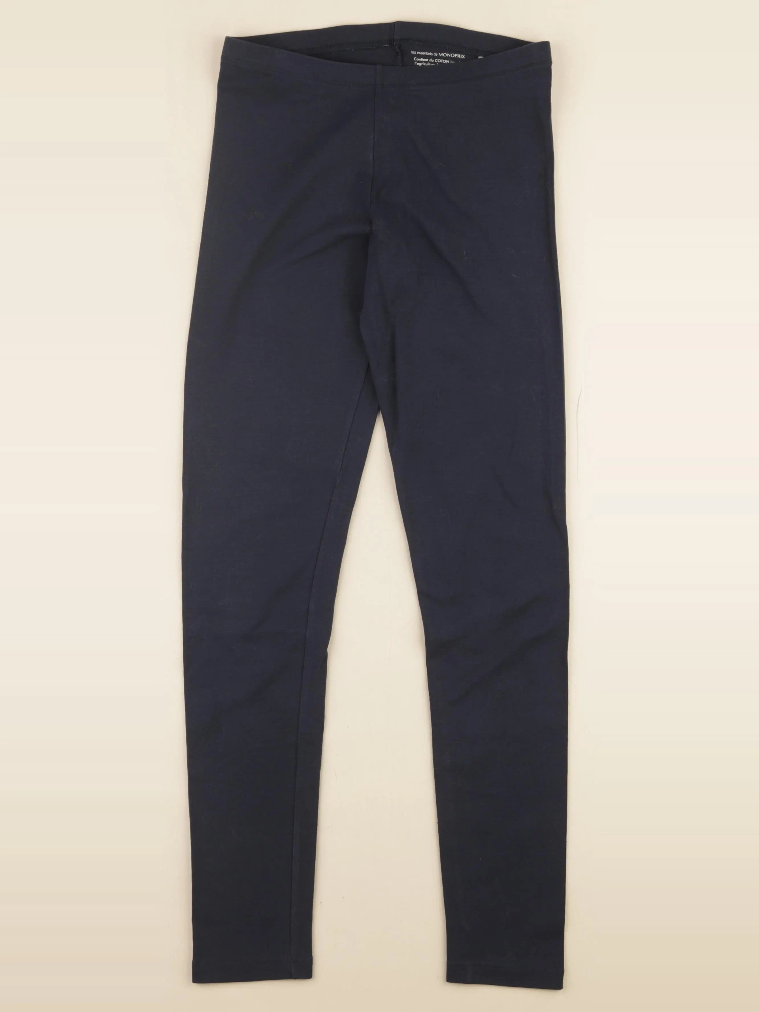 Monoprix - legging bleu - 12 ans