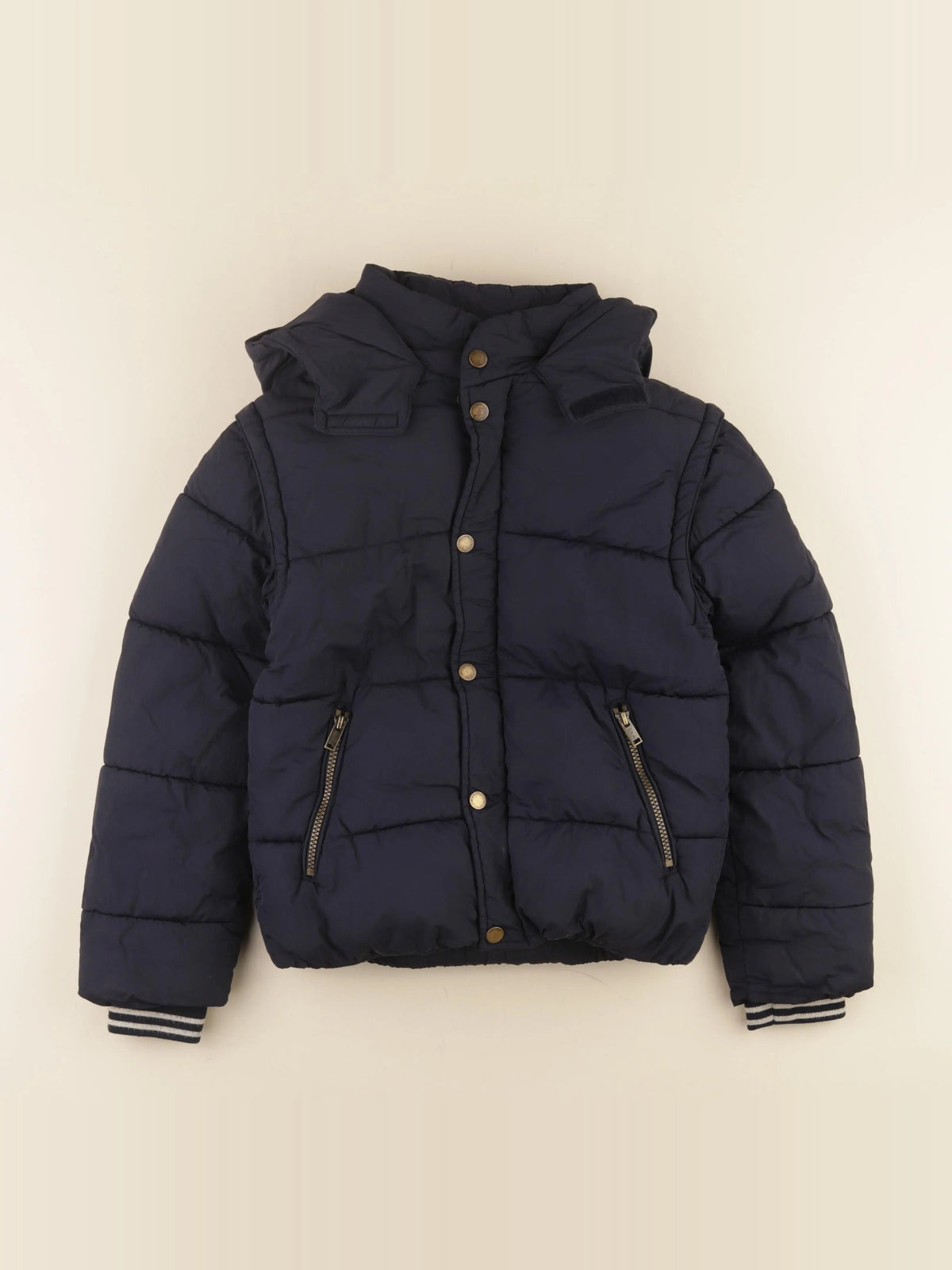 IKKS - doudoune bleu - 10 ans