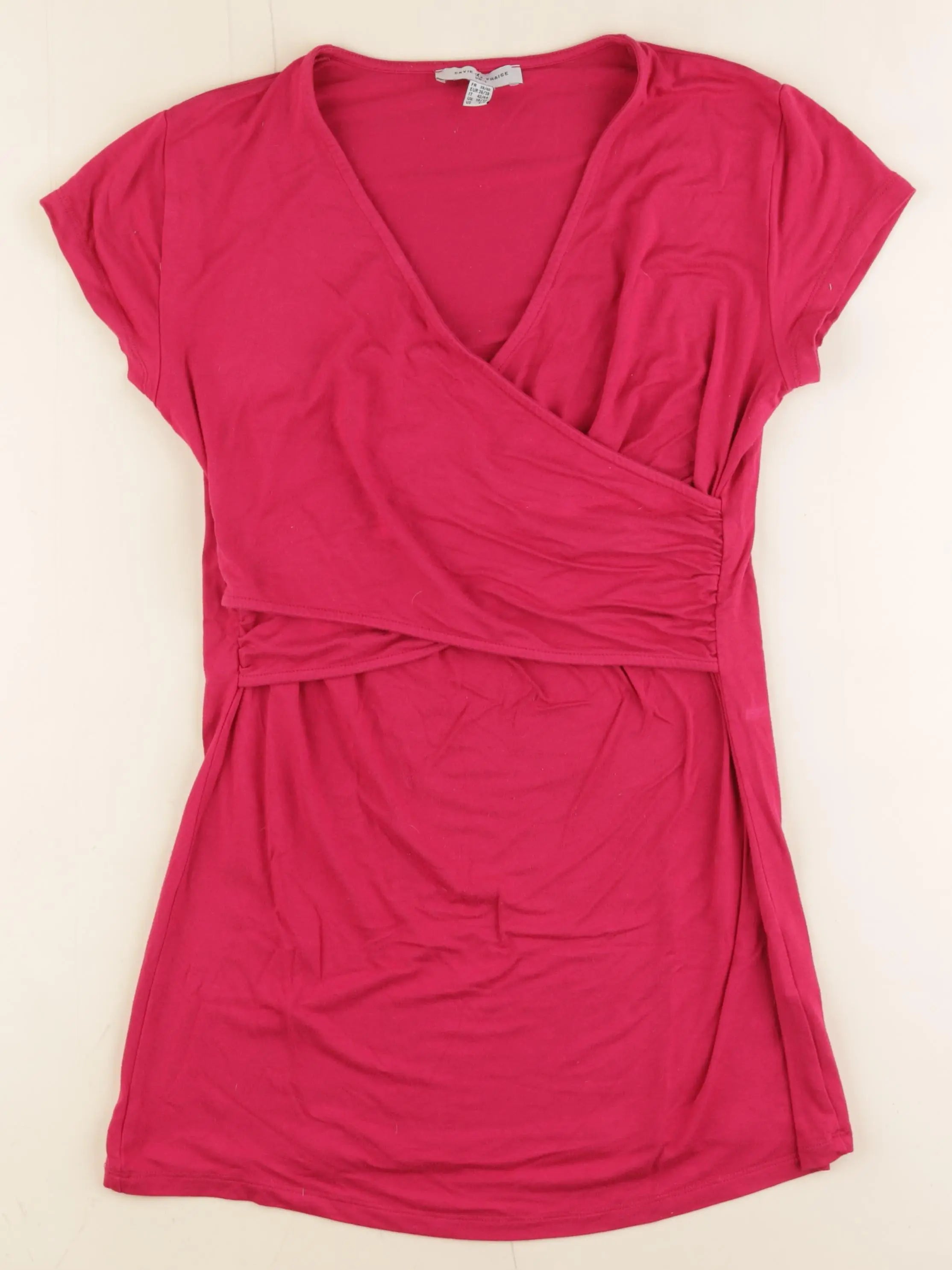 Envie de fraise - tee-shirt grossesse, allaitement rose - 38 à 40