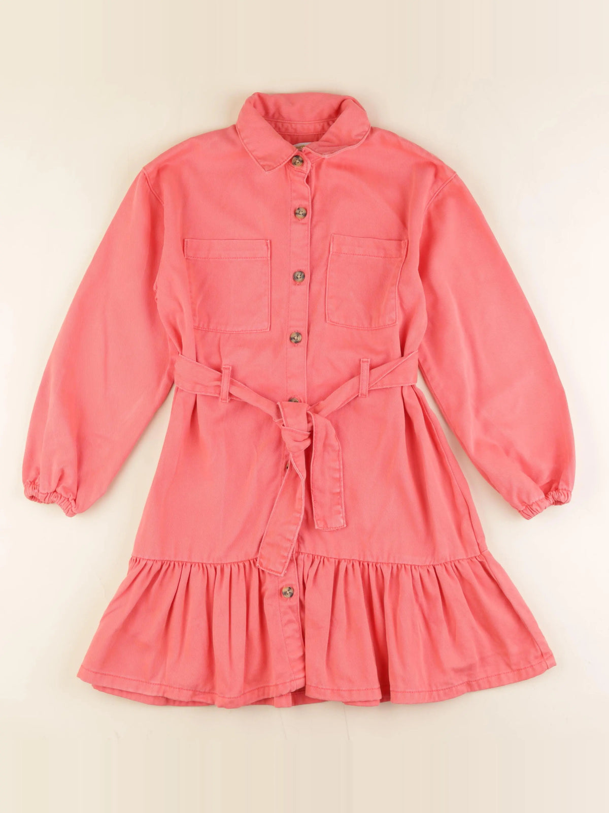 Vertbaudet - robe rose - 10 ans