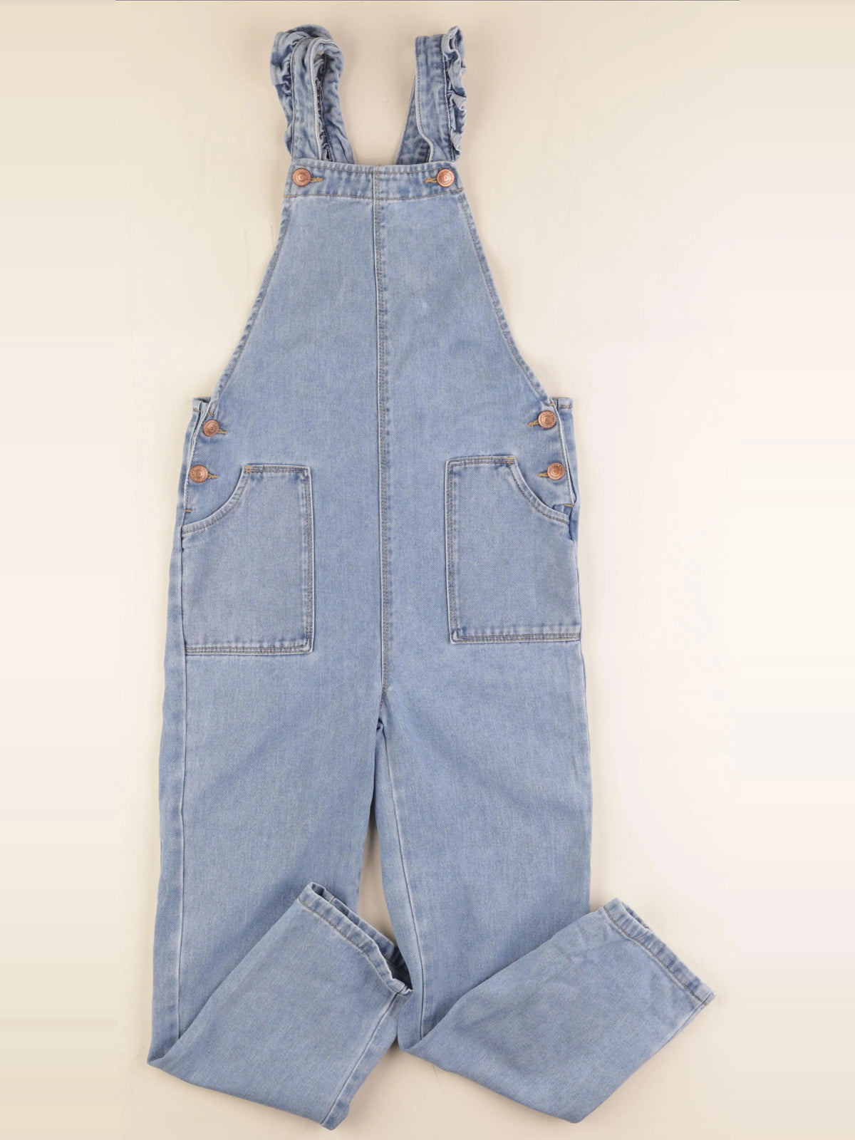 Vertbaudet - salopette bleu - 10 ans