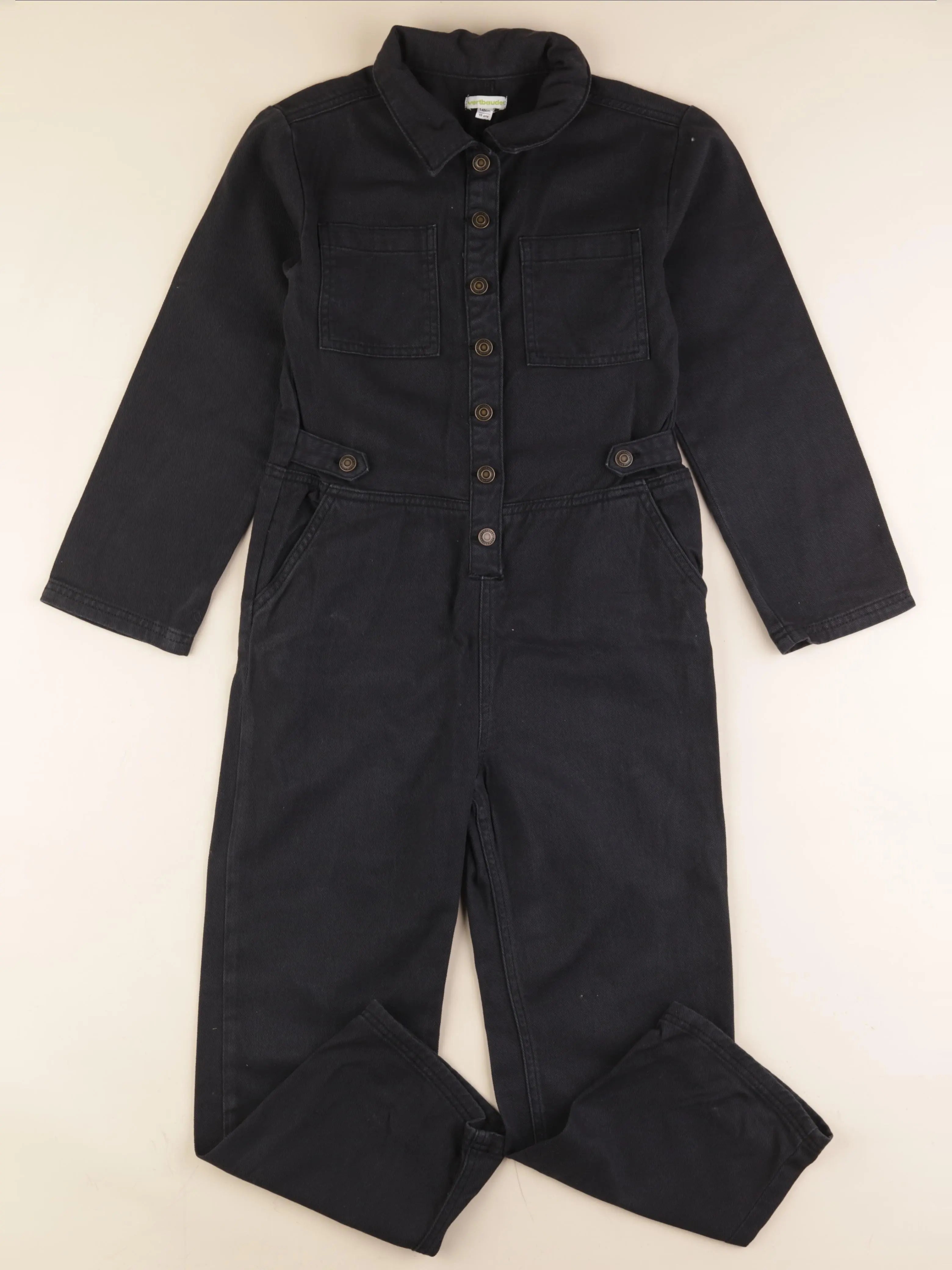 Vertbaudet - combinaison noir - 10 ans
