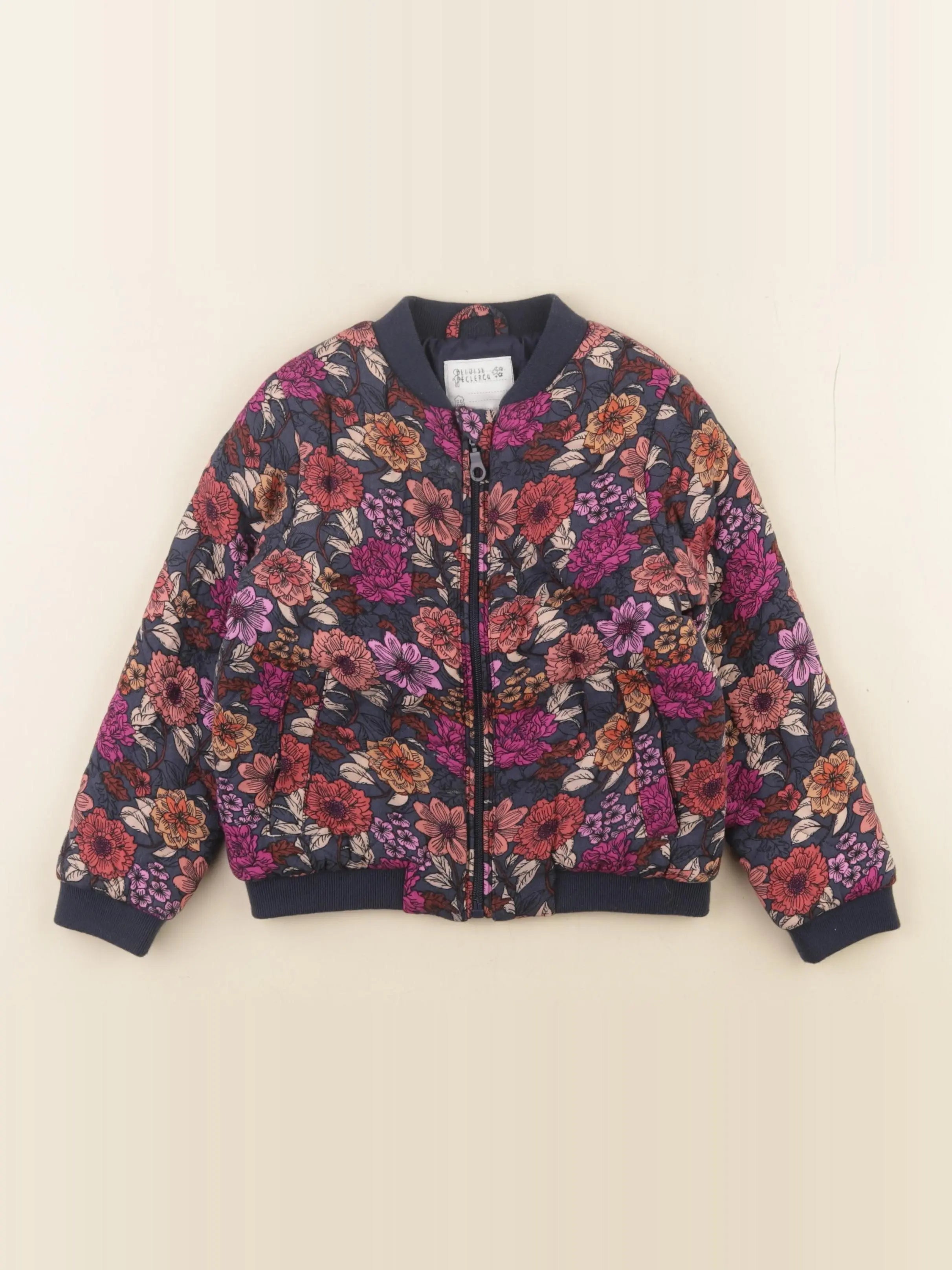 Vertbaudet - veste violet - 4 ans