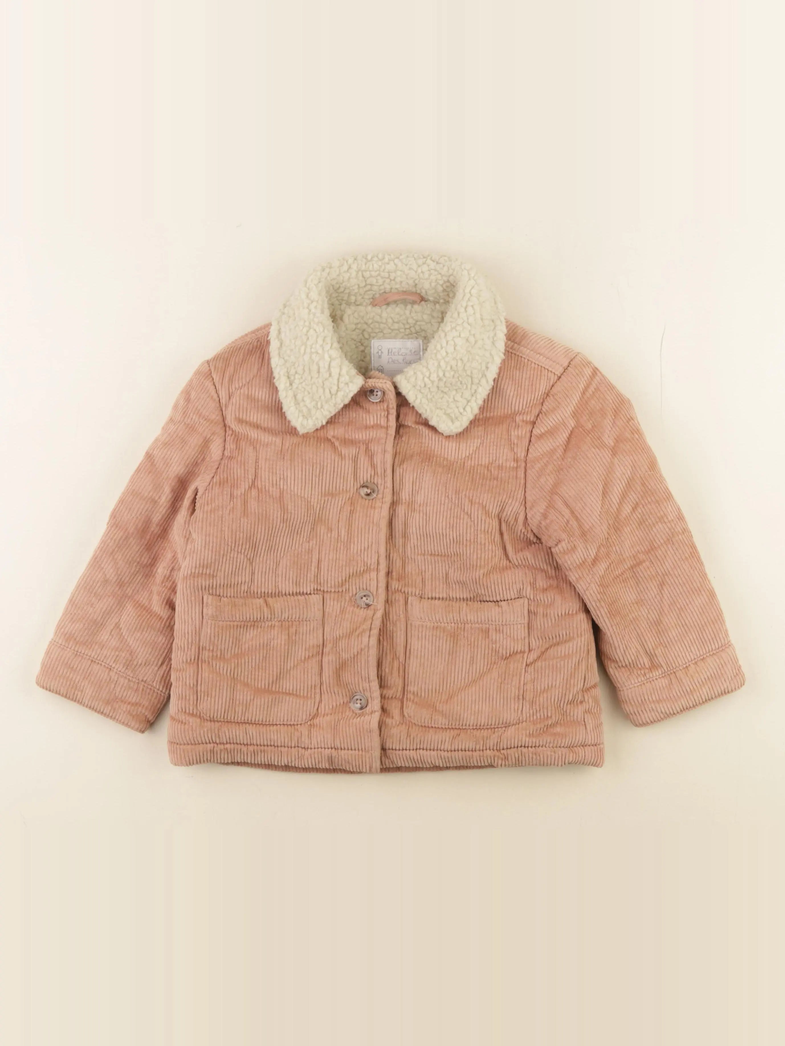 Vertbaudet - veste marron - 4 ans