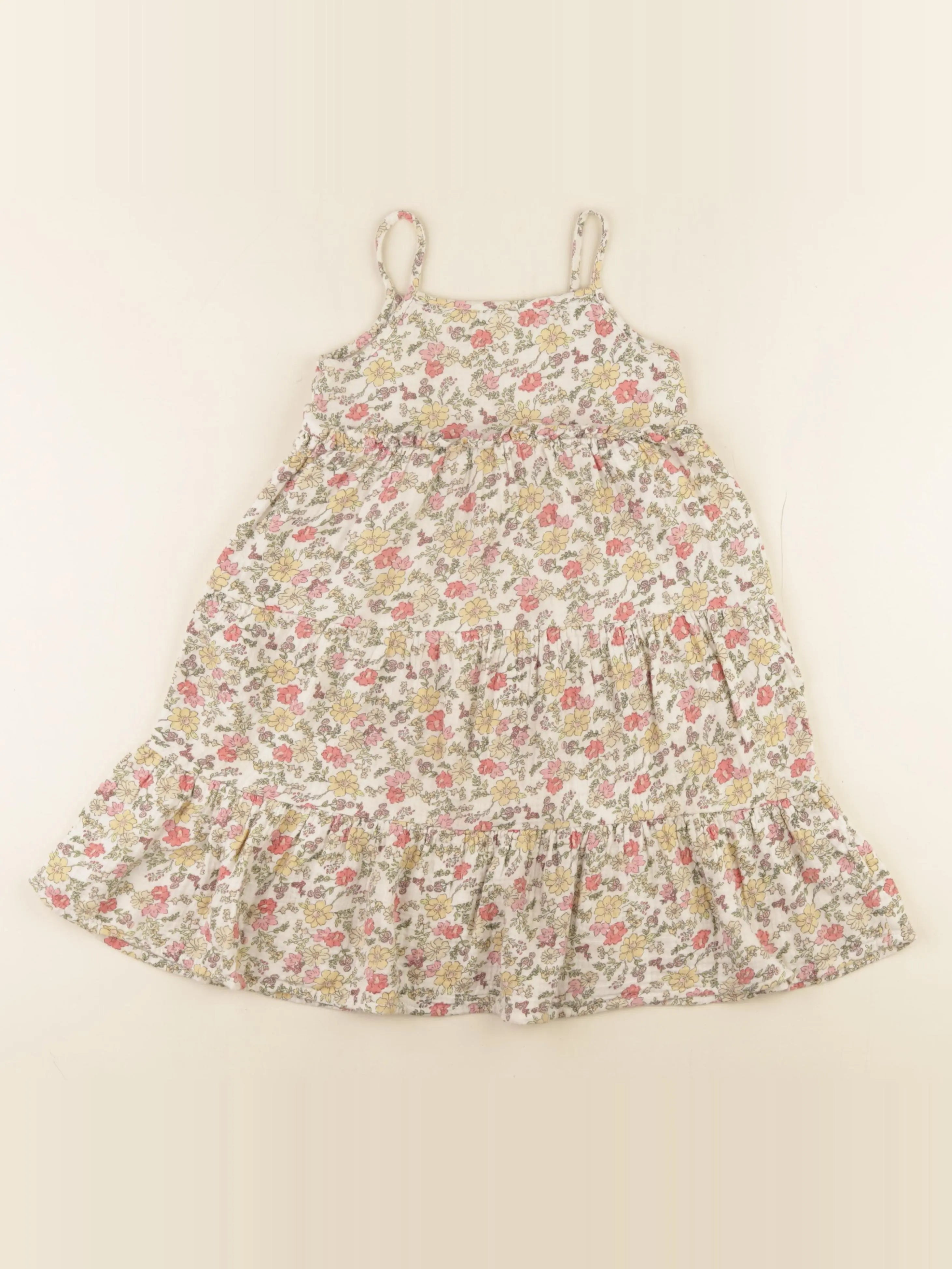 Vertbaudet - robe beige - 4 ans