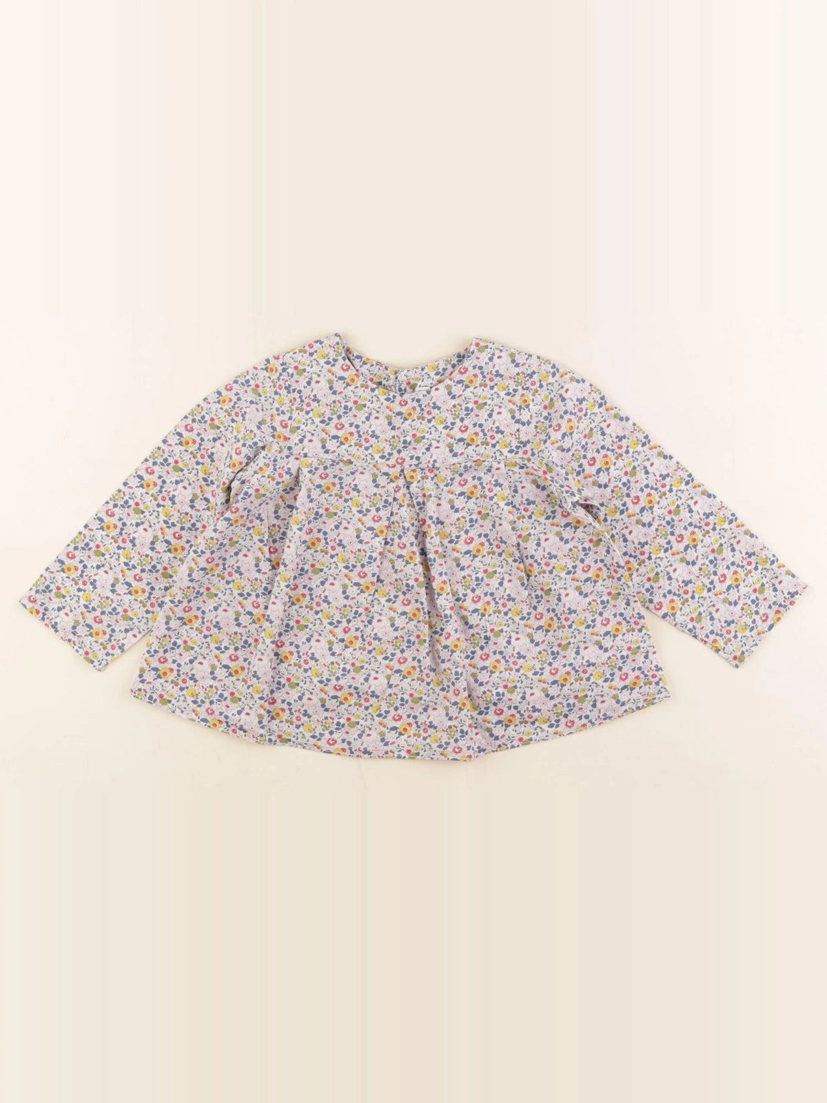 Jacadi - blouse liberty multicolore - 24 mois