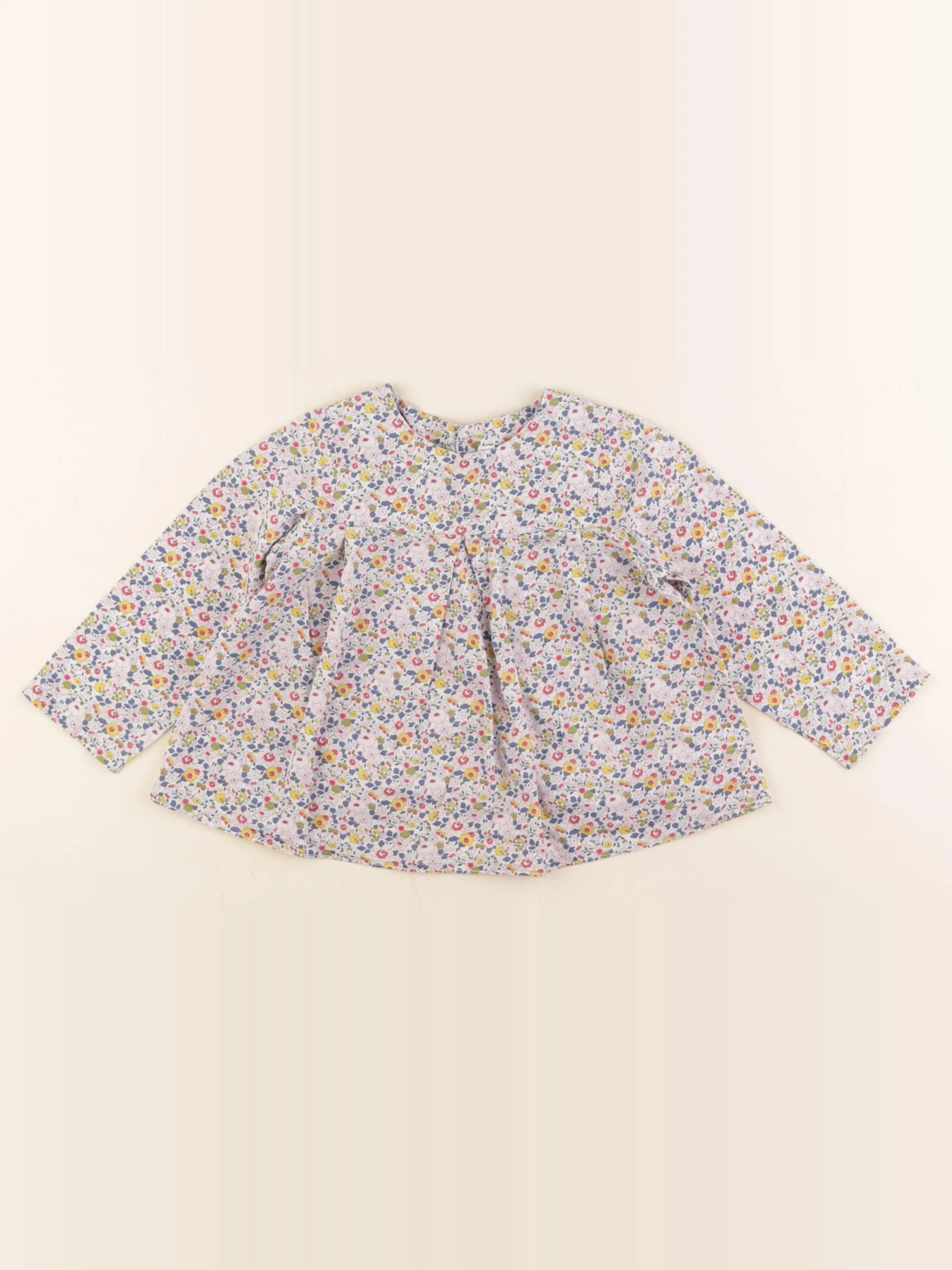 Jacadi - blouse liberty multicolore - 24 mois