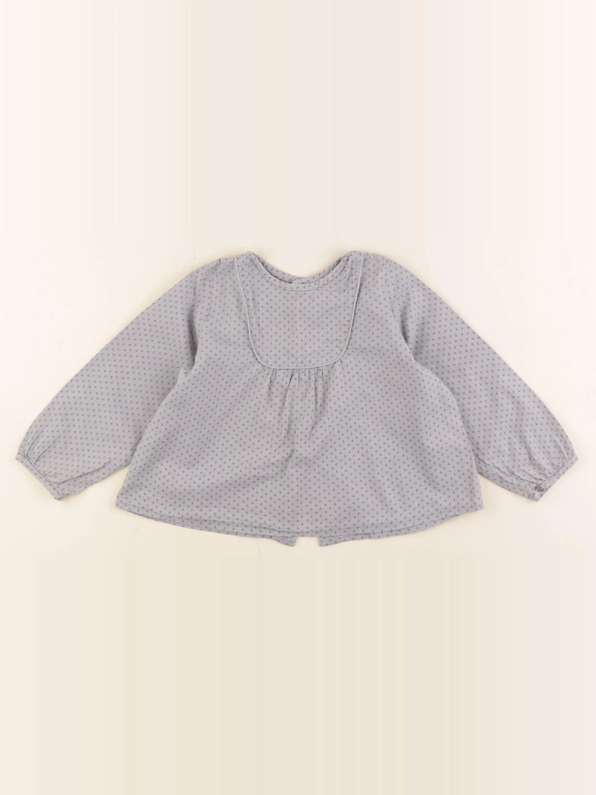 Bonpoint - blouse gris - 2 ans