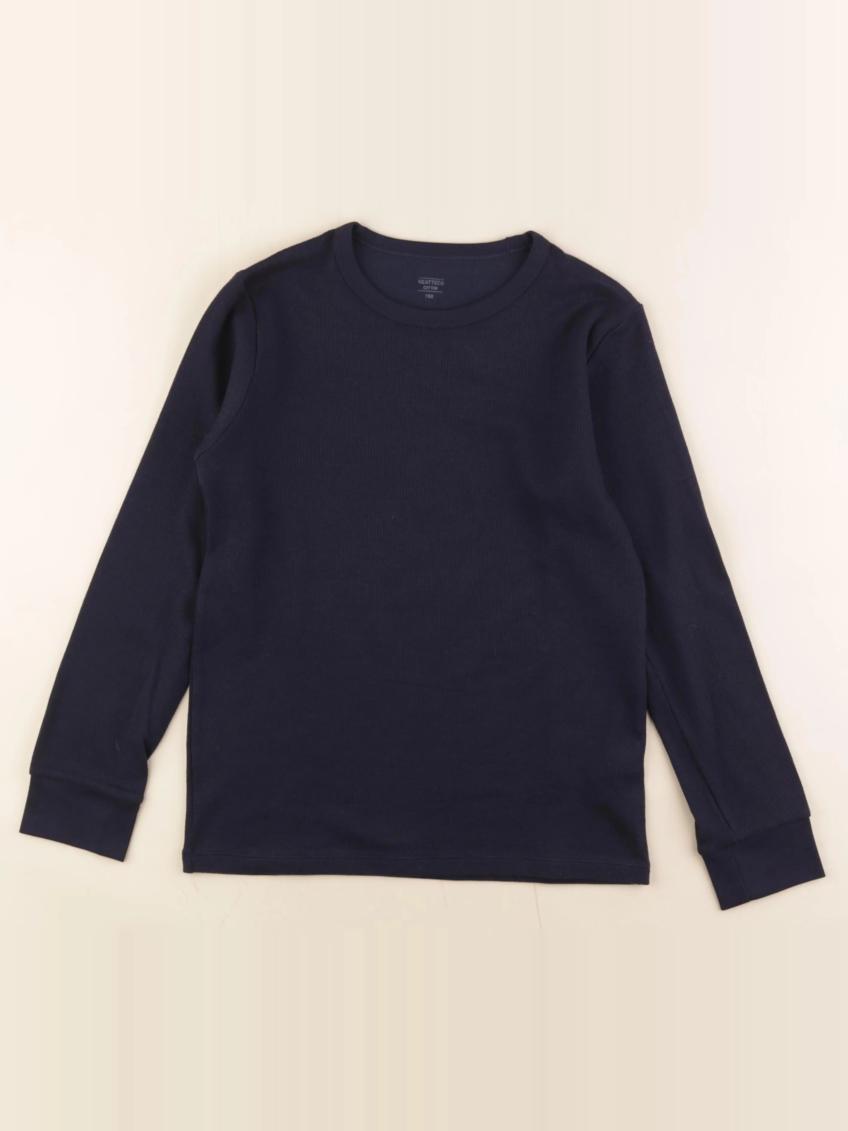 Uniqlo - sous-pull technique bleu - 11/12 ans