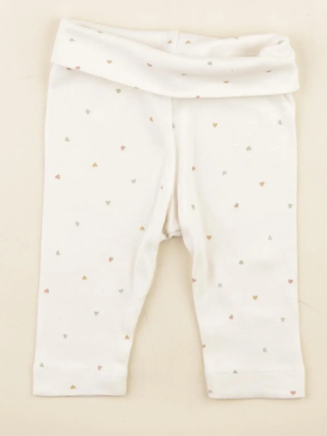 H&M - legging beige - 2/4 mois