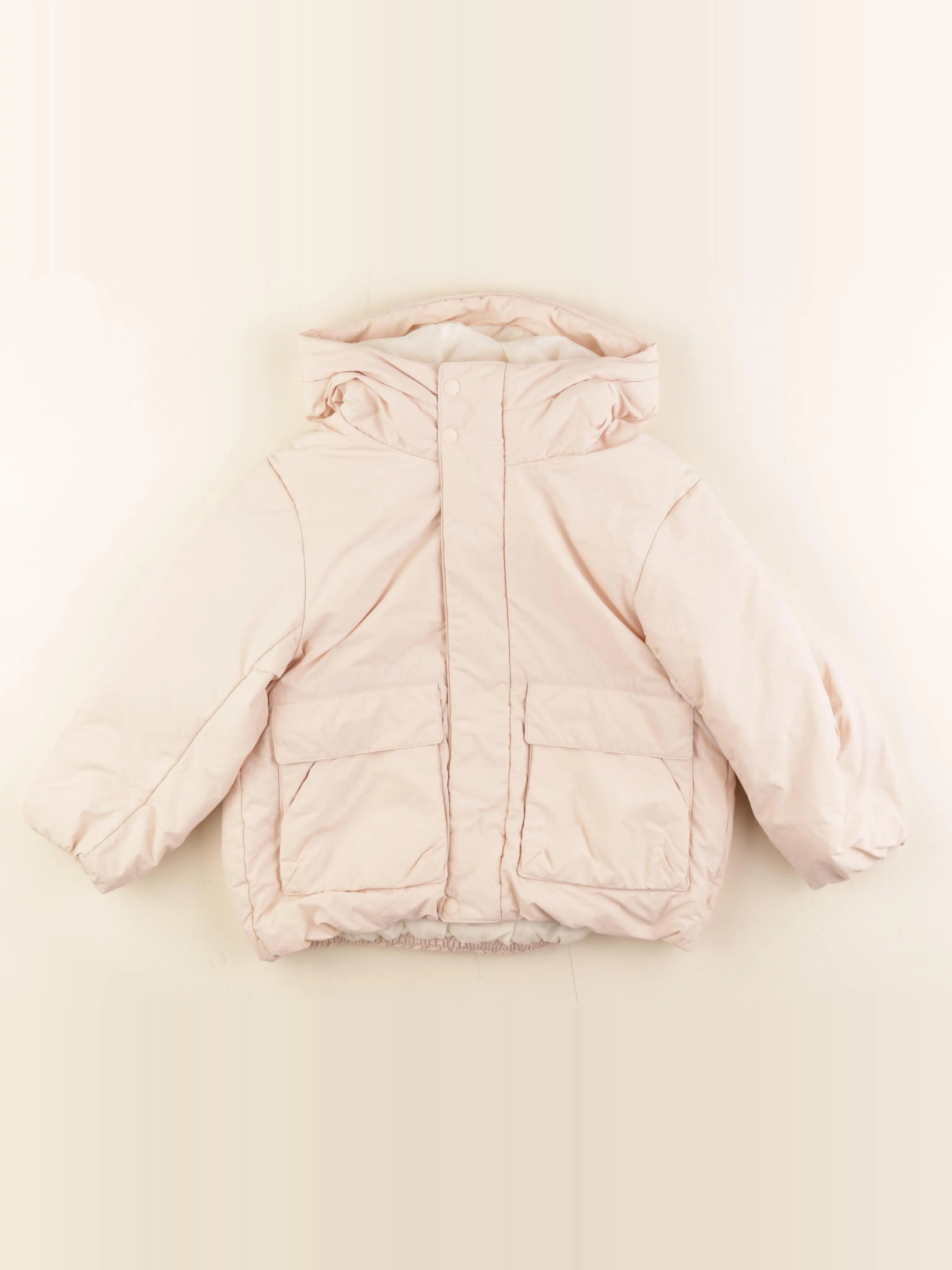 Uniqlo - doudoune rose - 3/4 ans