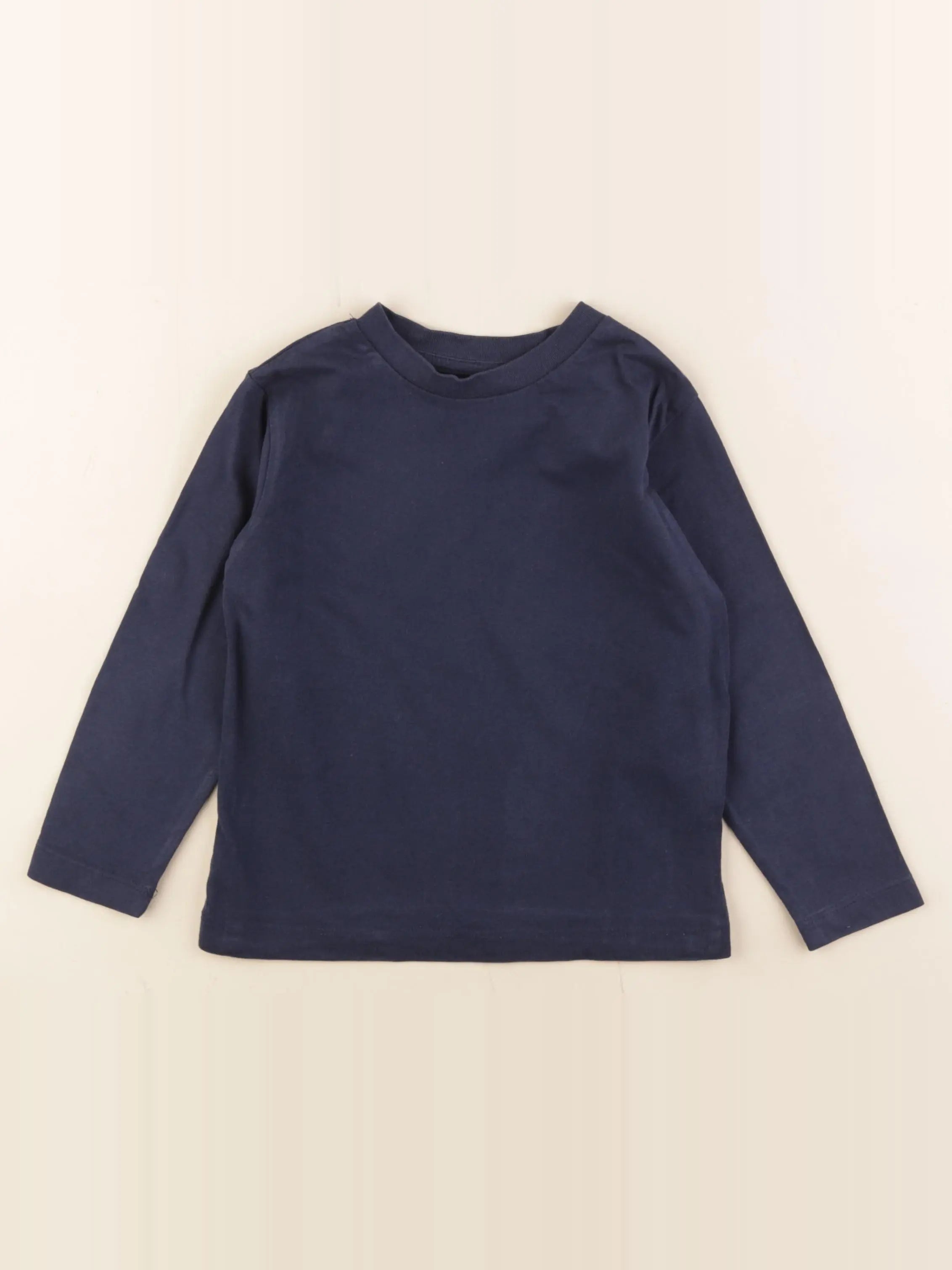 Monoprix - tee-shirt bleu - 4 ans