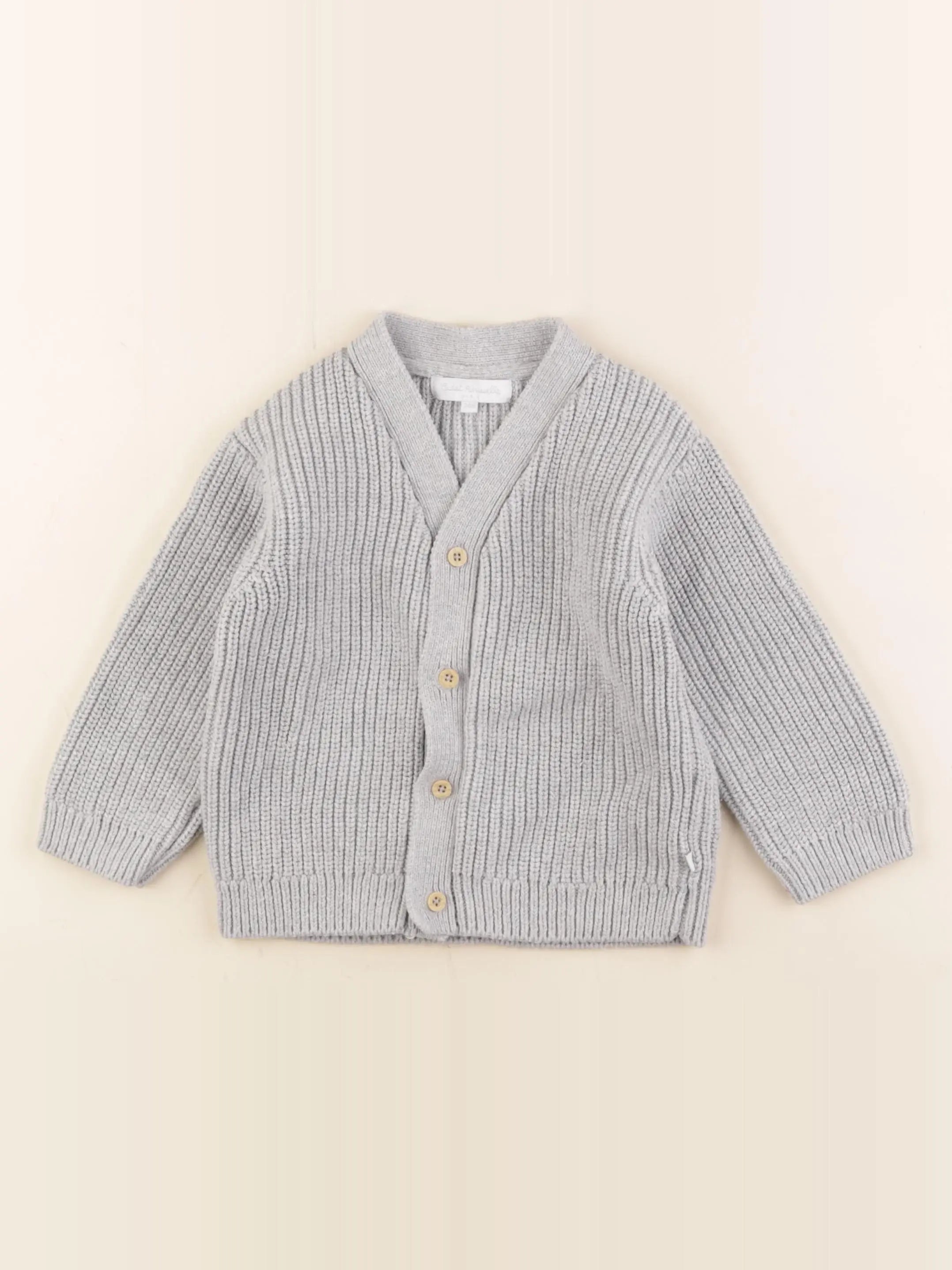 Cadet Rousselle - gilet gris - 24 mois