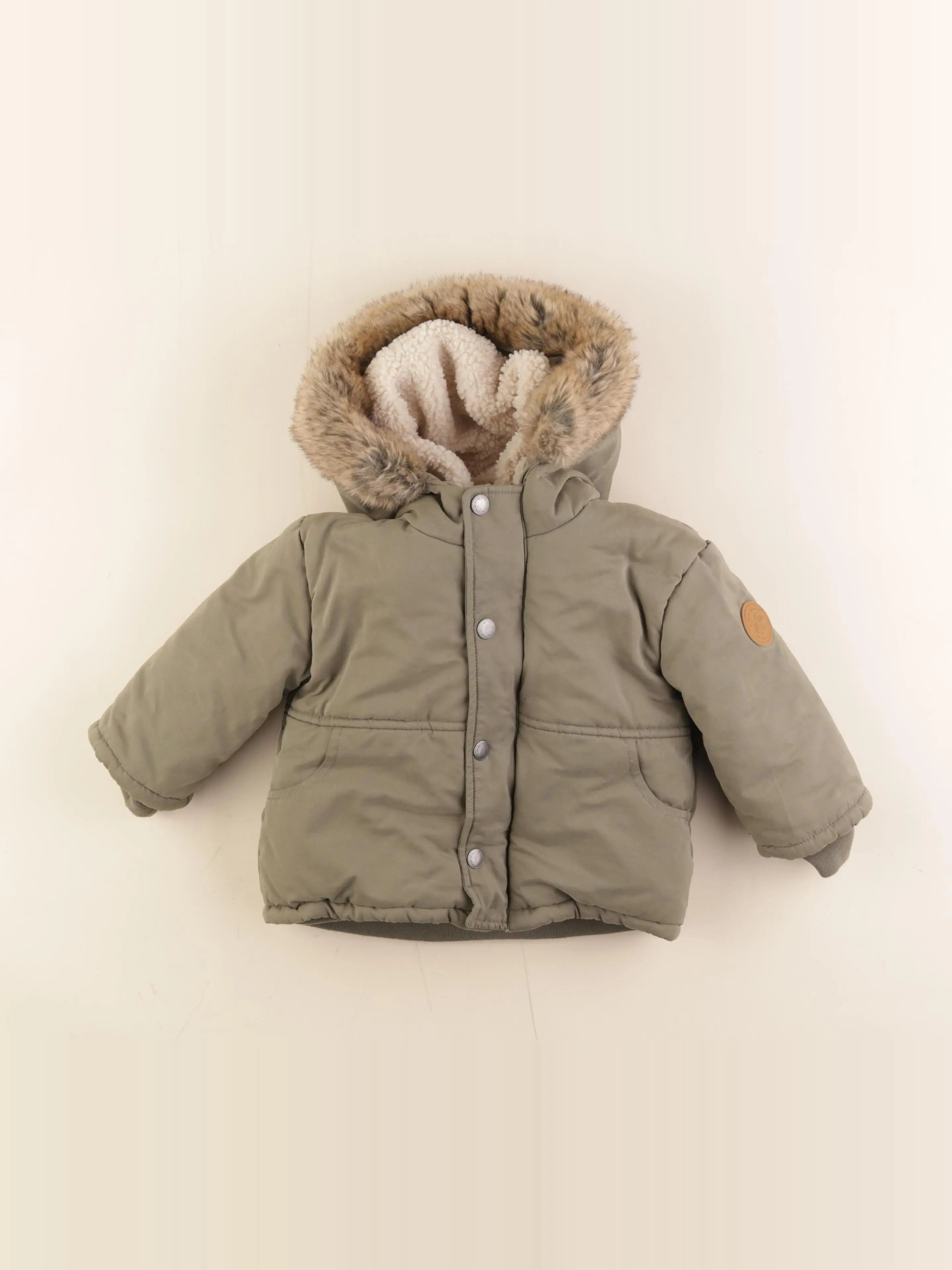 Tape à l'oeil - parka vert - 24 mois