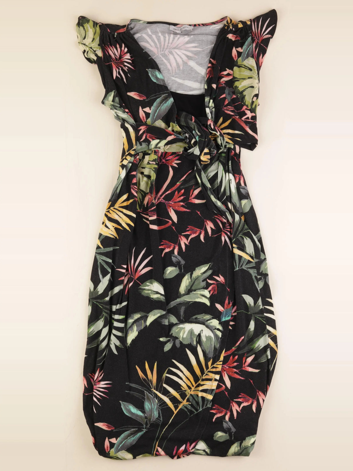 Envie de fraise - robe grossesse, allaitement vert - 42 à 44