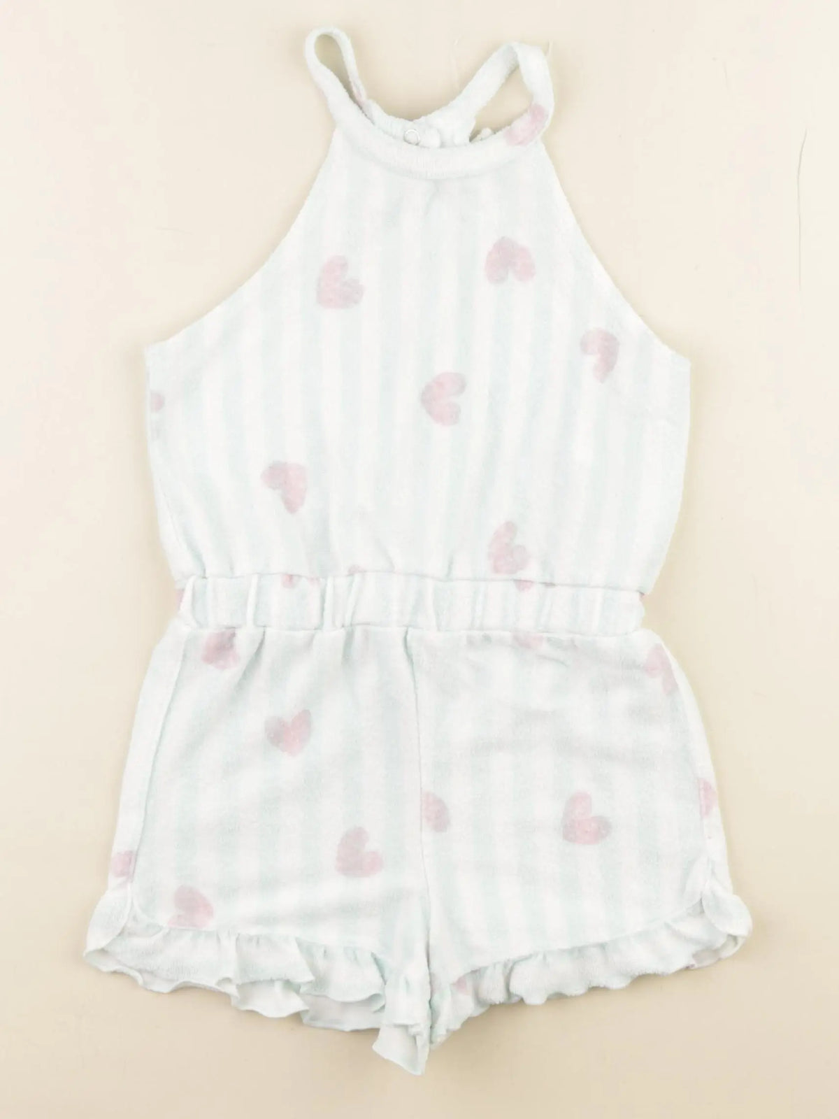 Vertbaudet - combinaison blanc, bleu - 5 ans