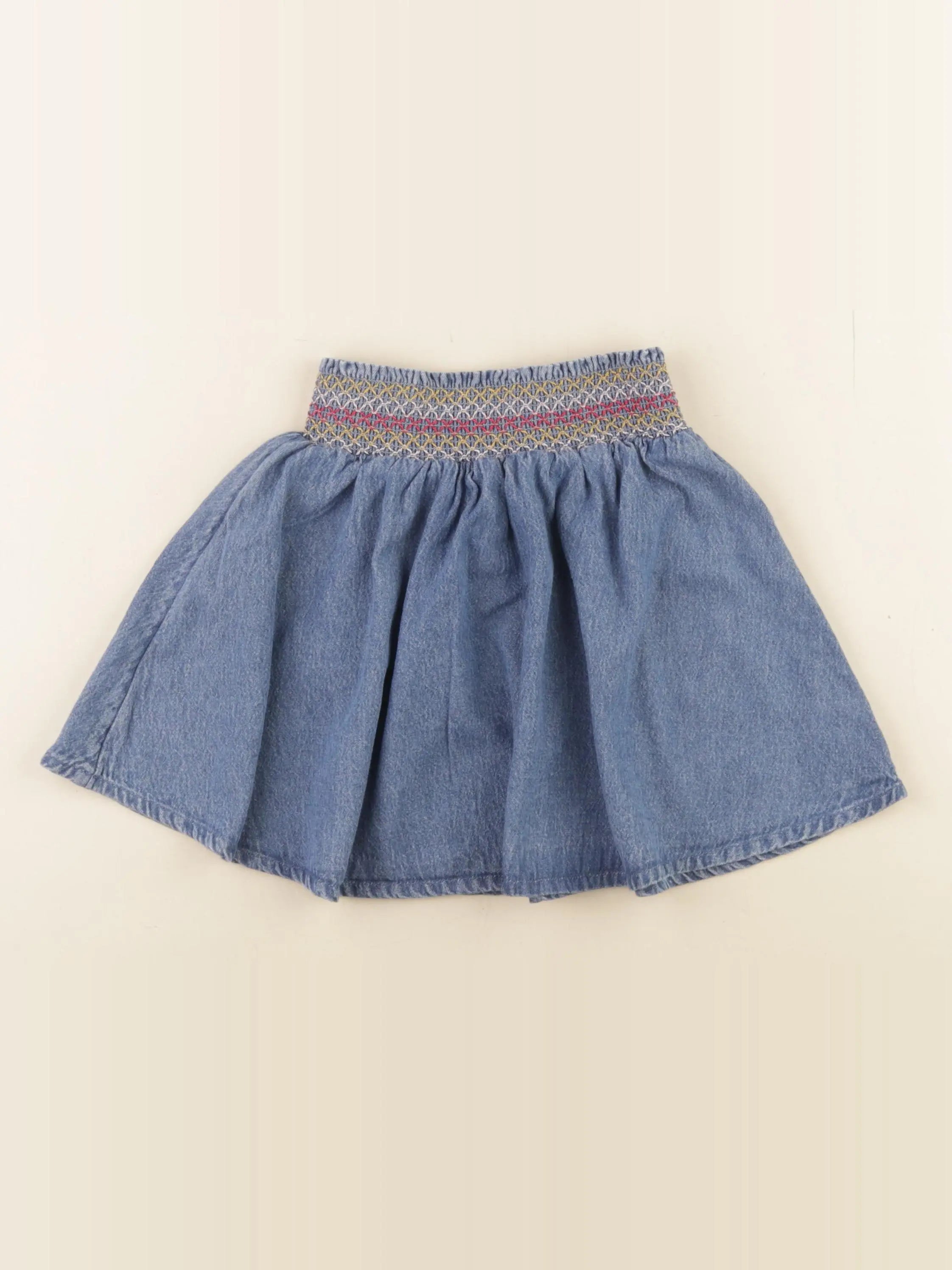 Monoprix - jupe bleu - 5 ans