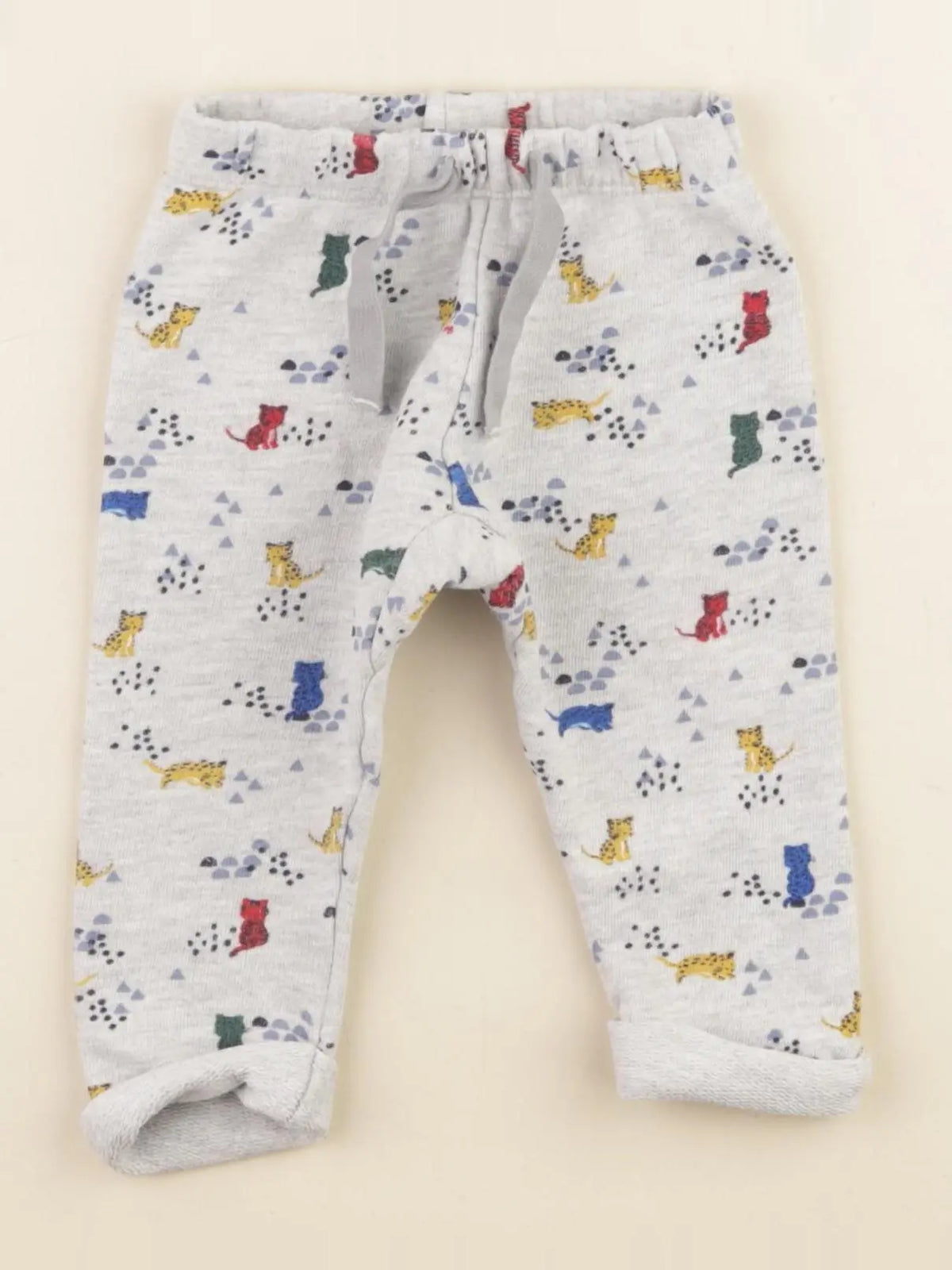 Petit Bateau - jogging gris - 6 mois