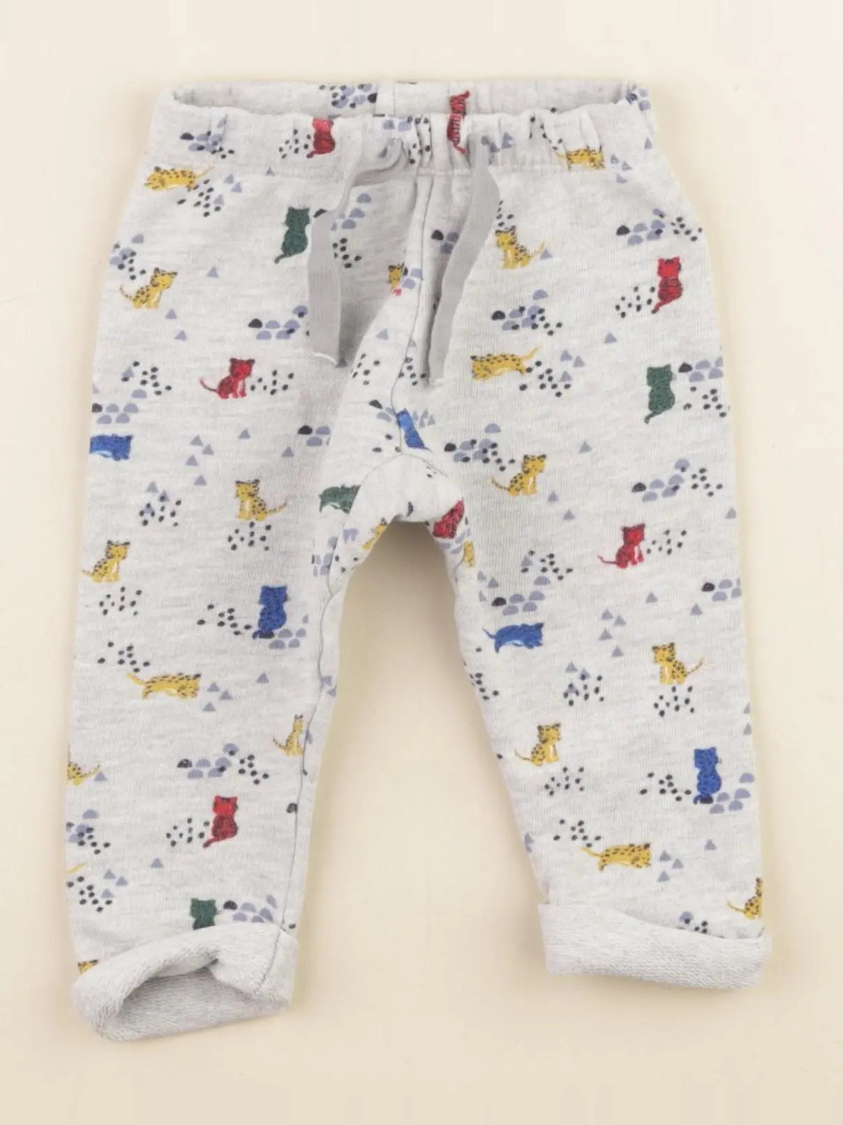 Petit Bateau - jogging gris - 6 mois