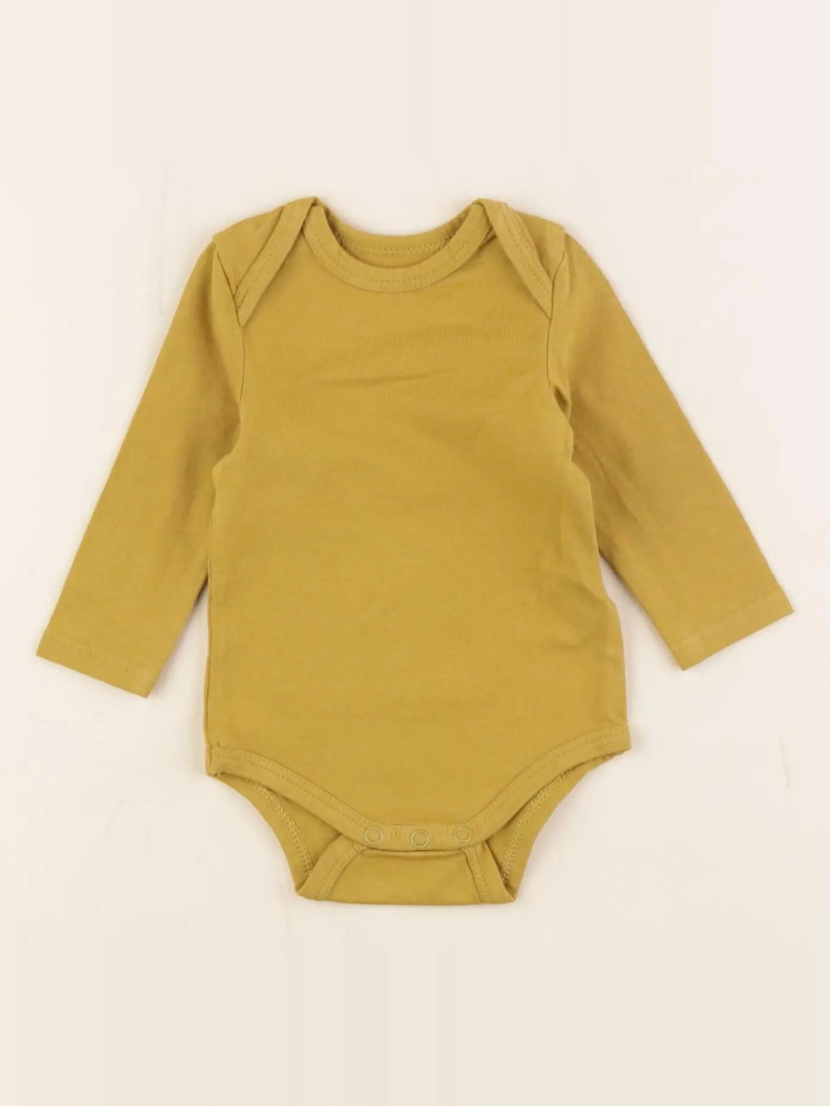 Tape à l'oeil - body jaune - 1 mois