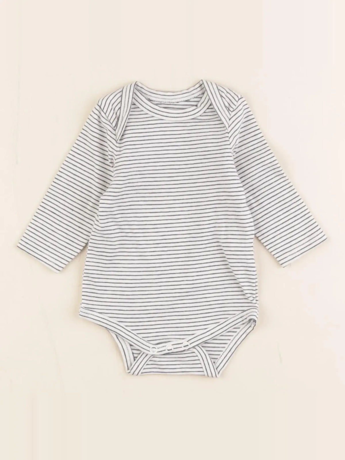 Tape à l'oeil - body bleu, blanc - 1 mois