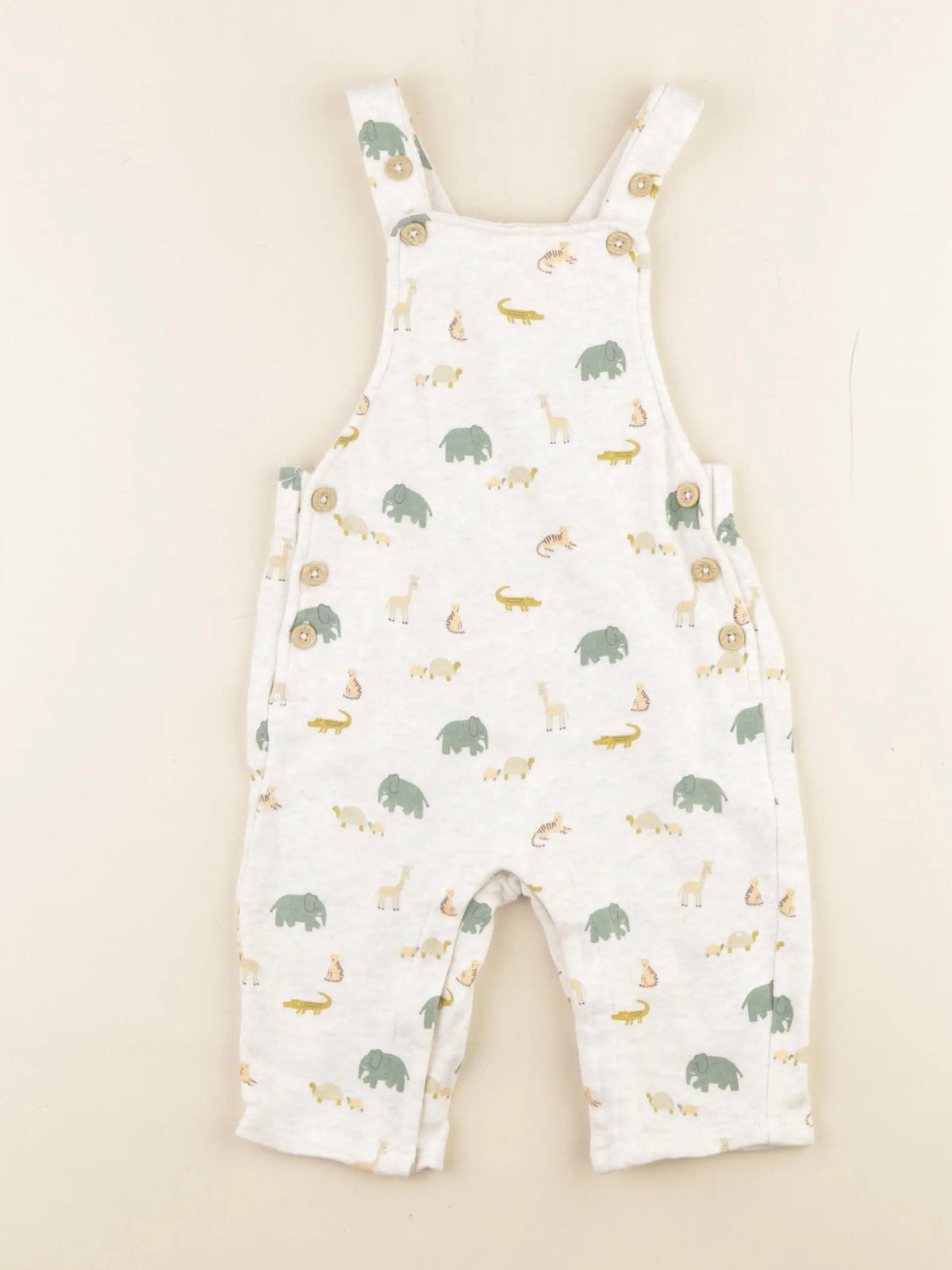 Tape à l'oeil - salopette doublé marron - 9 mois