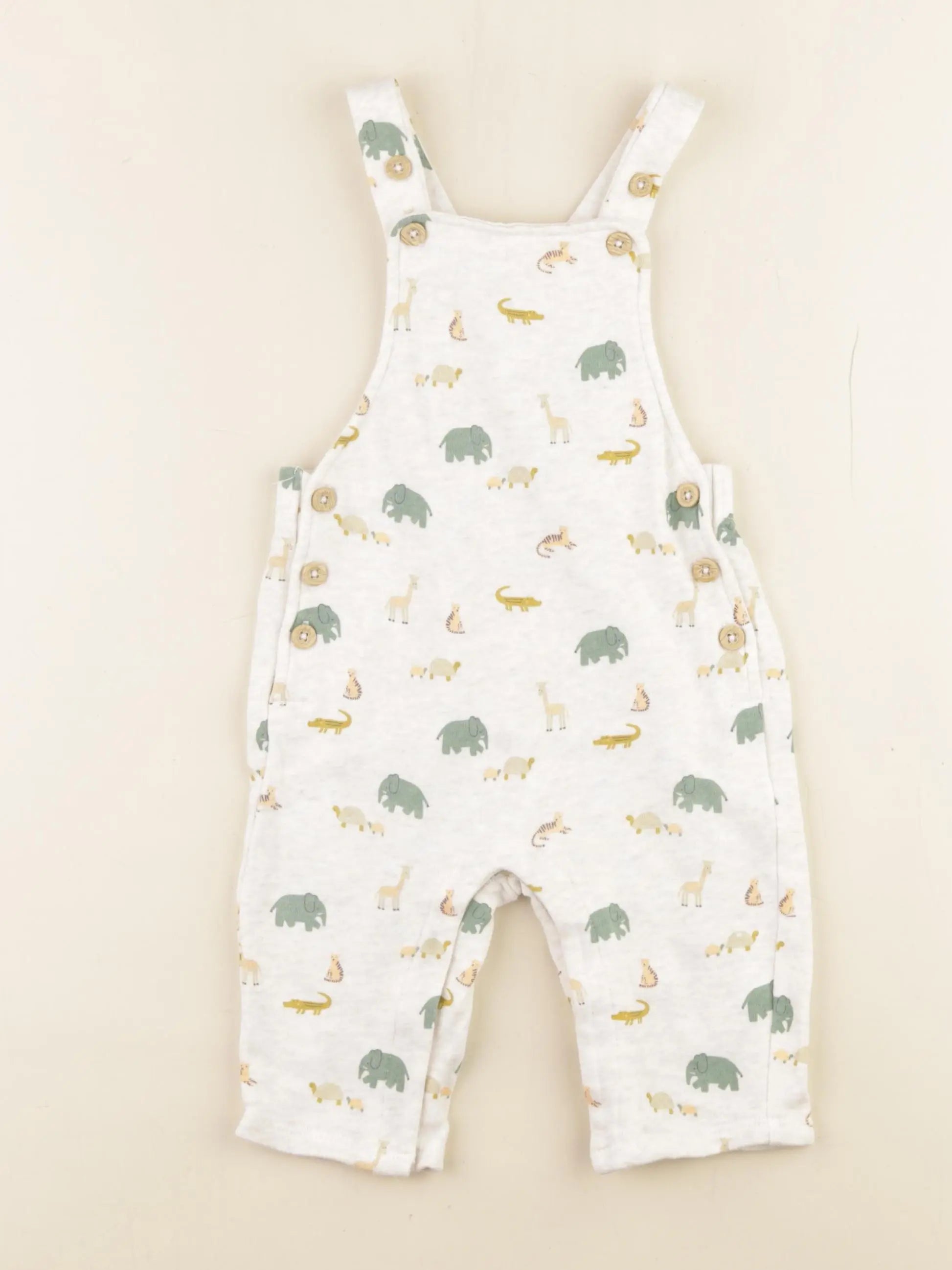 Tape à l'oeil - salopette doublé marron - 9 mois