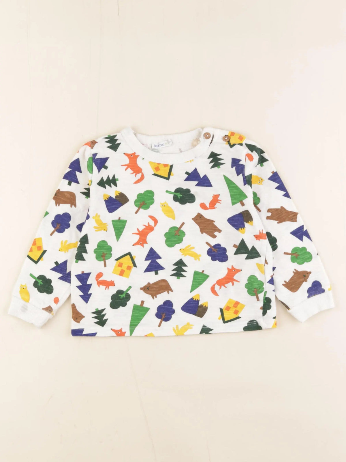 Boutchou - tee-shirt blanc - 24 mois