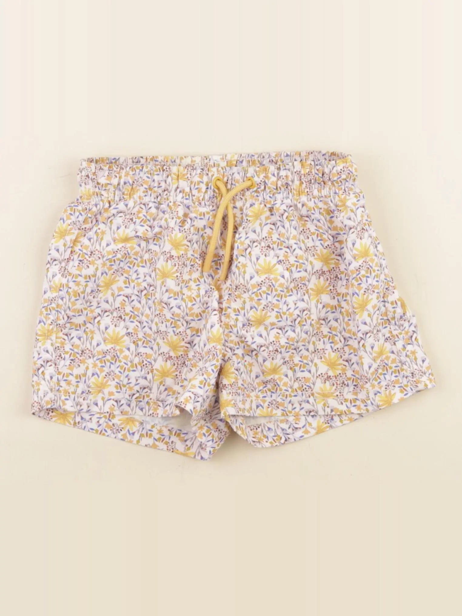 Zara - maillot de bain jaune, bleu - 3/4 ans