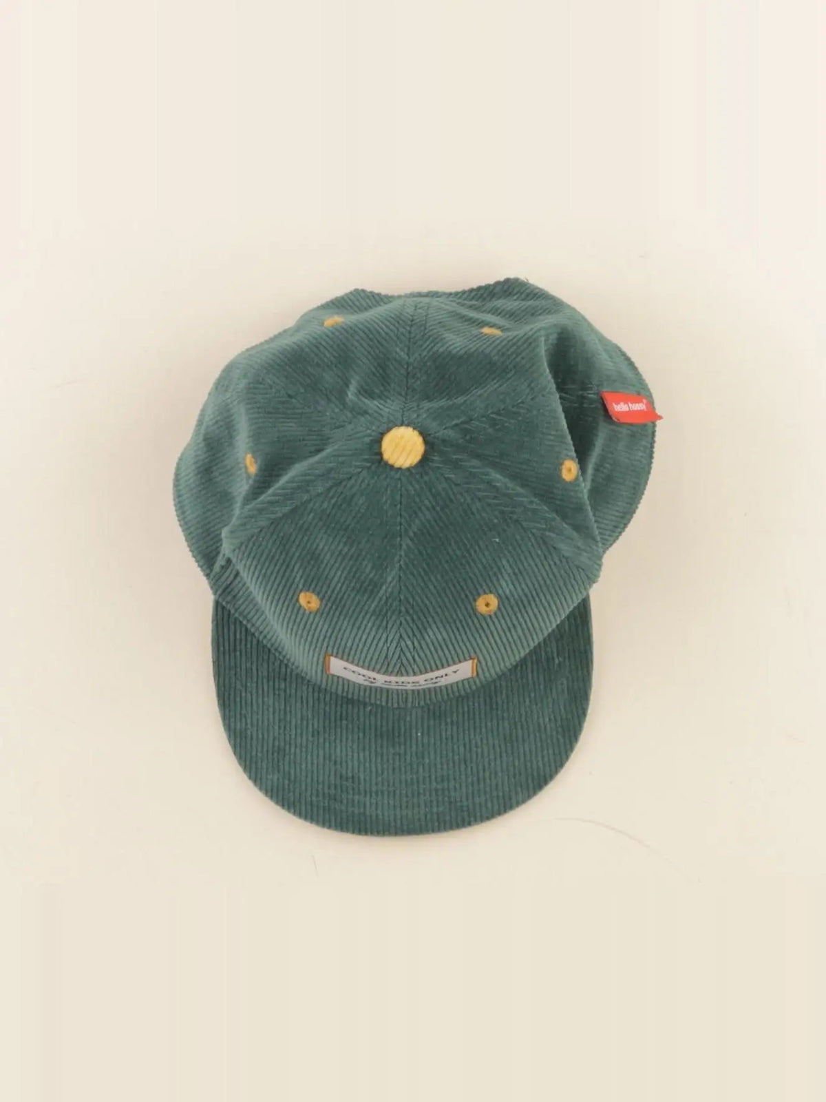 Hello Hossy - casquette vert - 2/5 ans