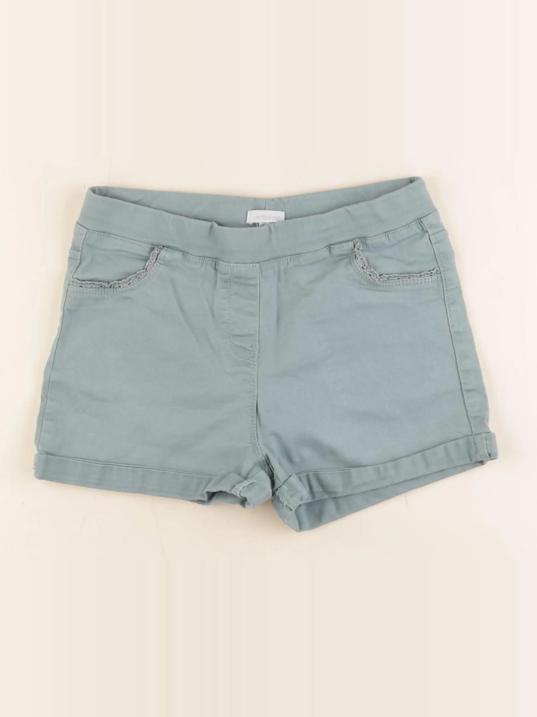 Vertbaudet - short vert - 12 ans