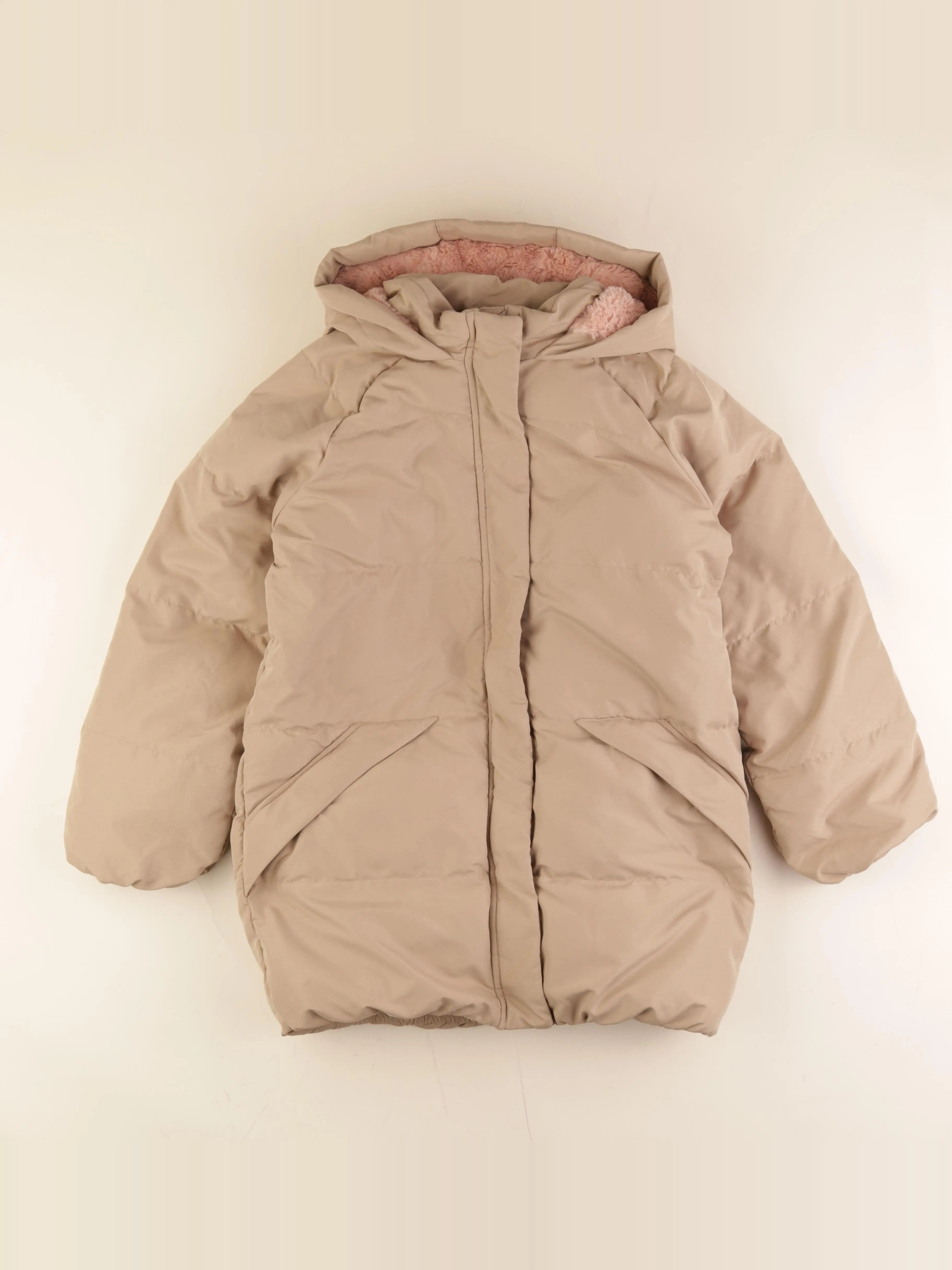 Vertbaudet - manteau beige - 14 ans