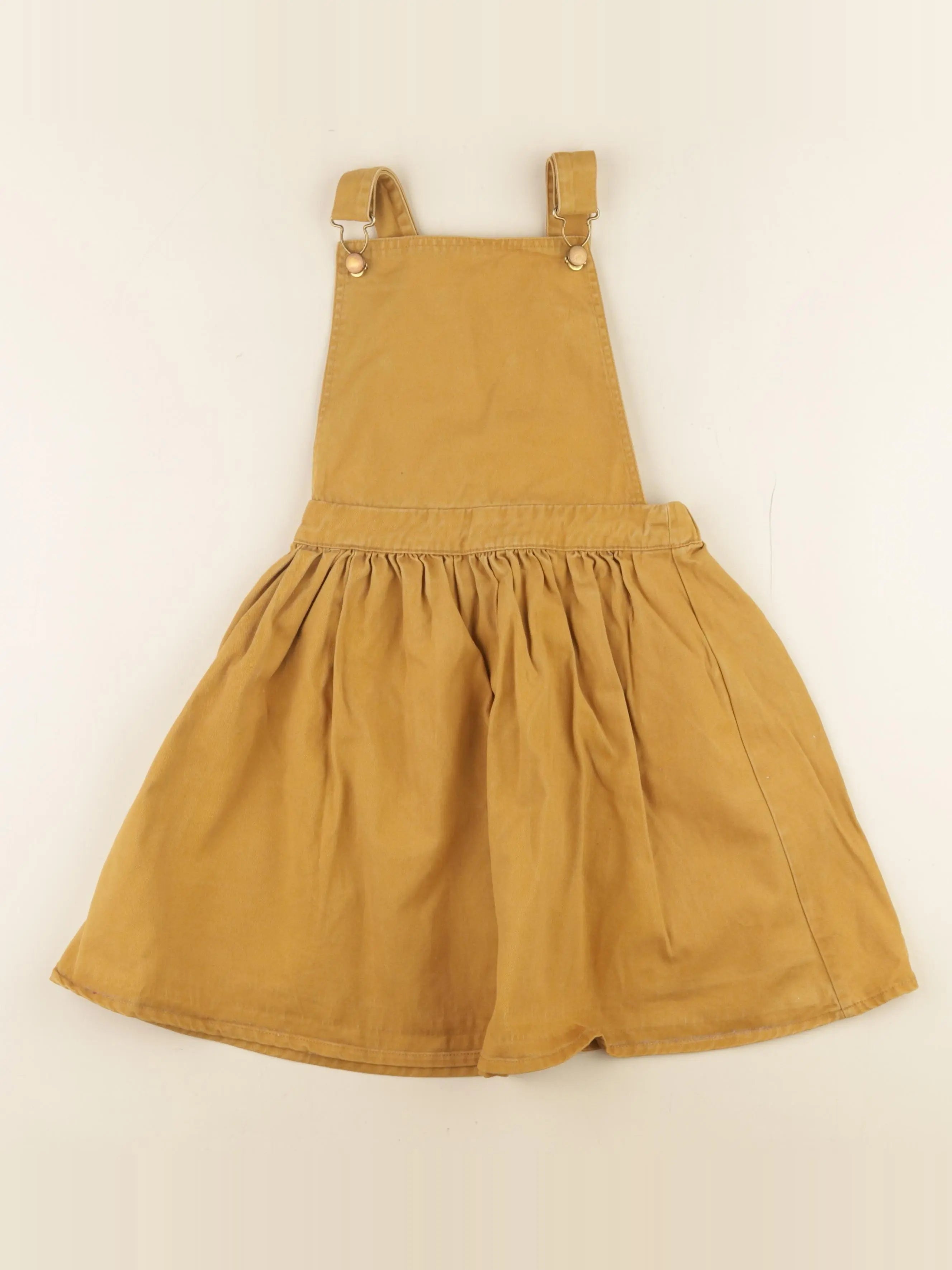 Monoprix - robe marron - 8 ans