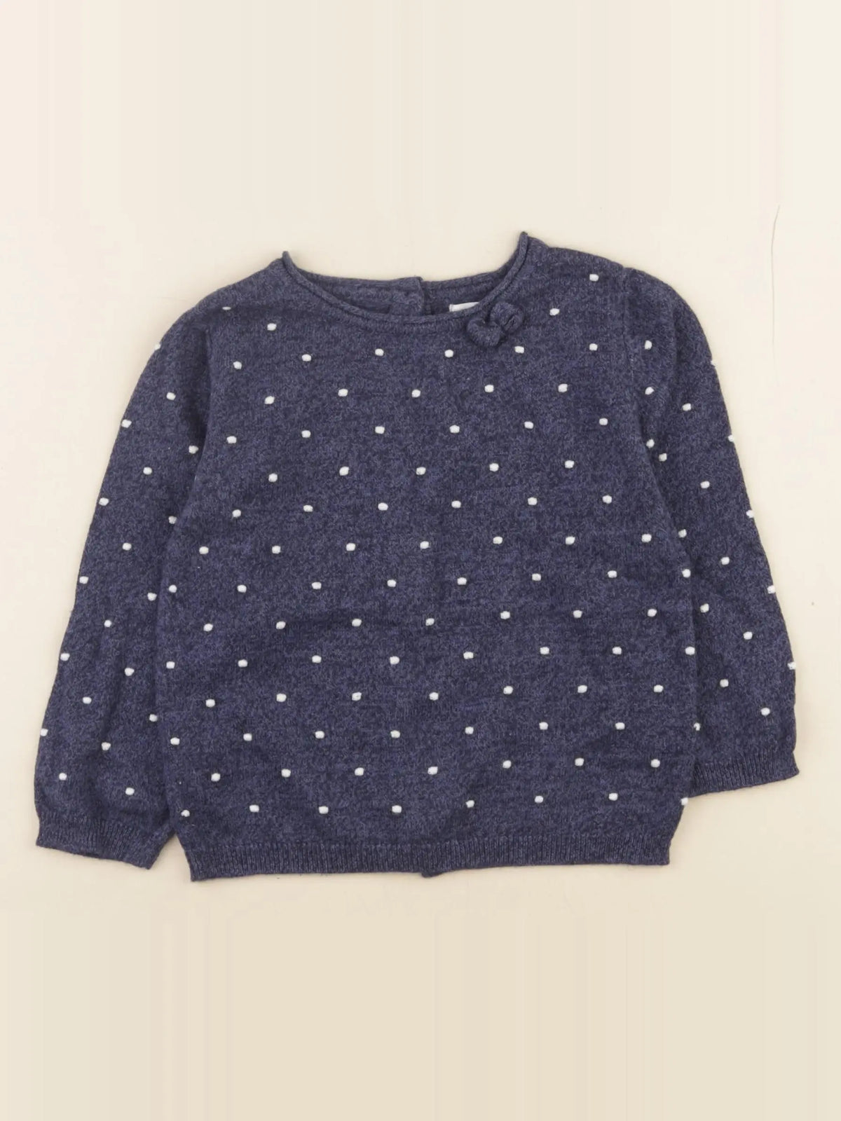 Vertbaudet - pull bleu - 2 ans