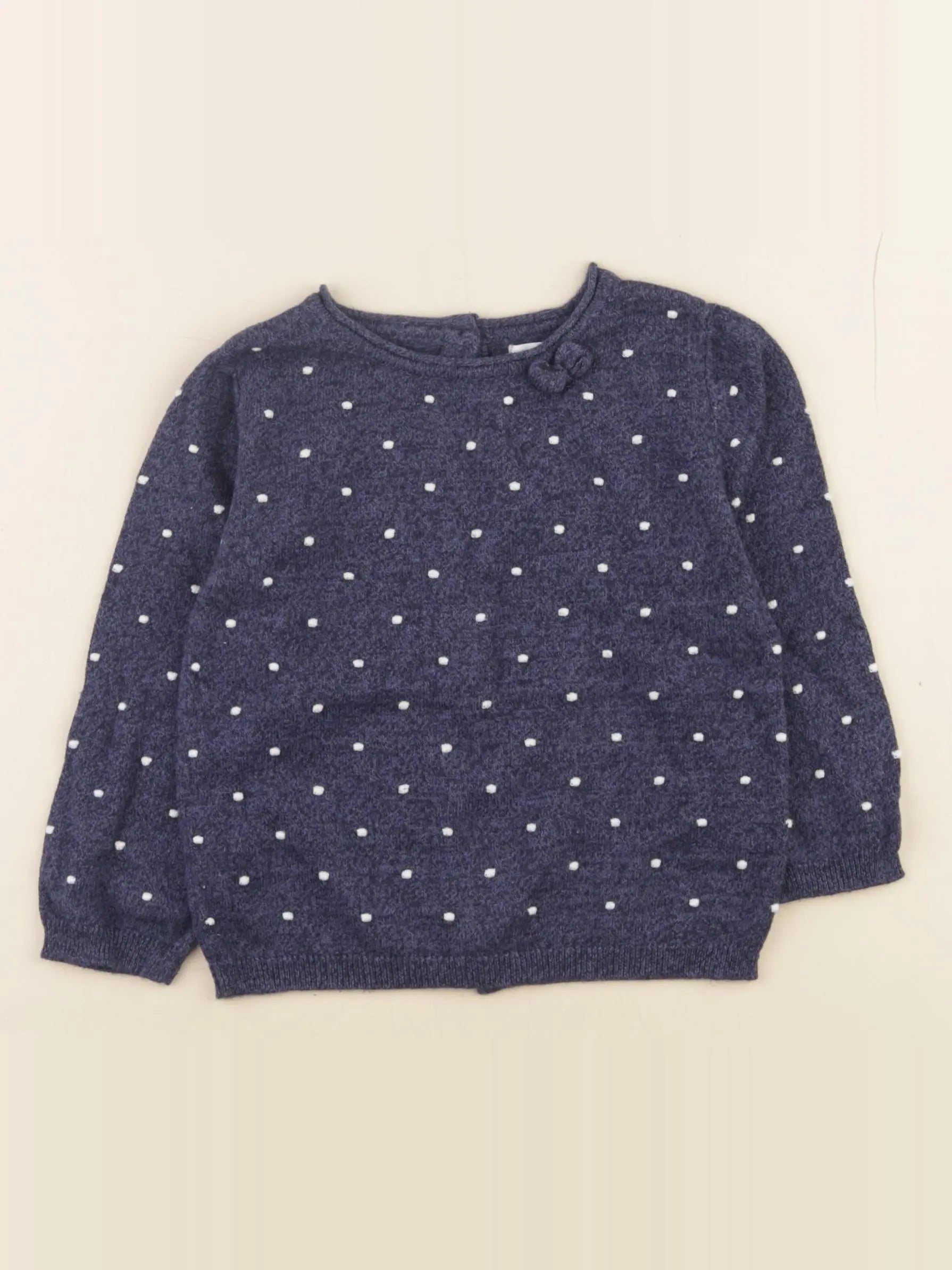 Vertbaudet - pull bleu - 2 ans