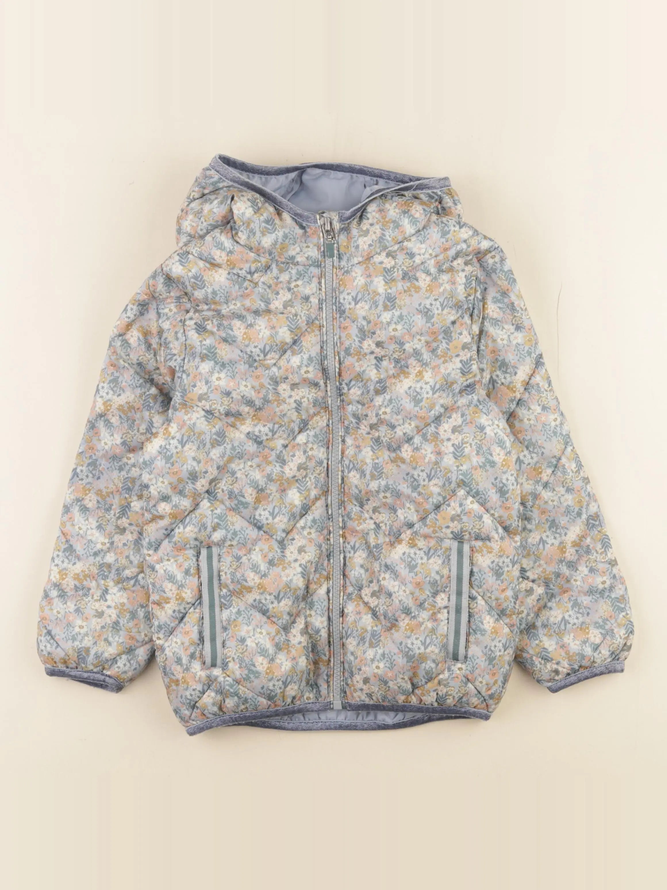 Vertbaudet - doudoune multicolore - 6 ans