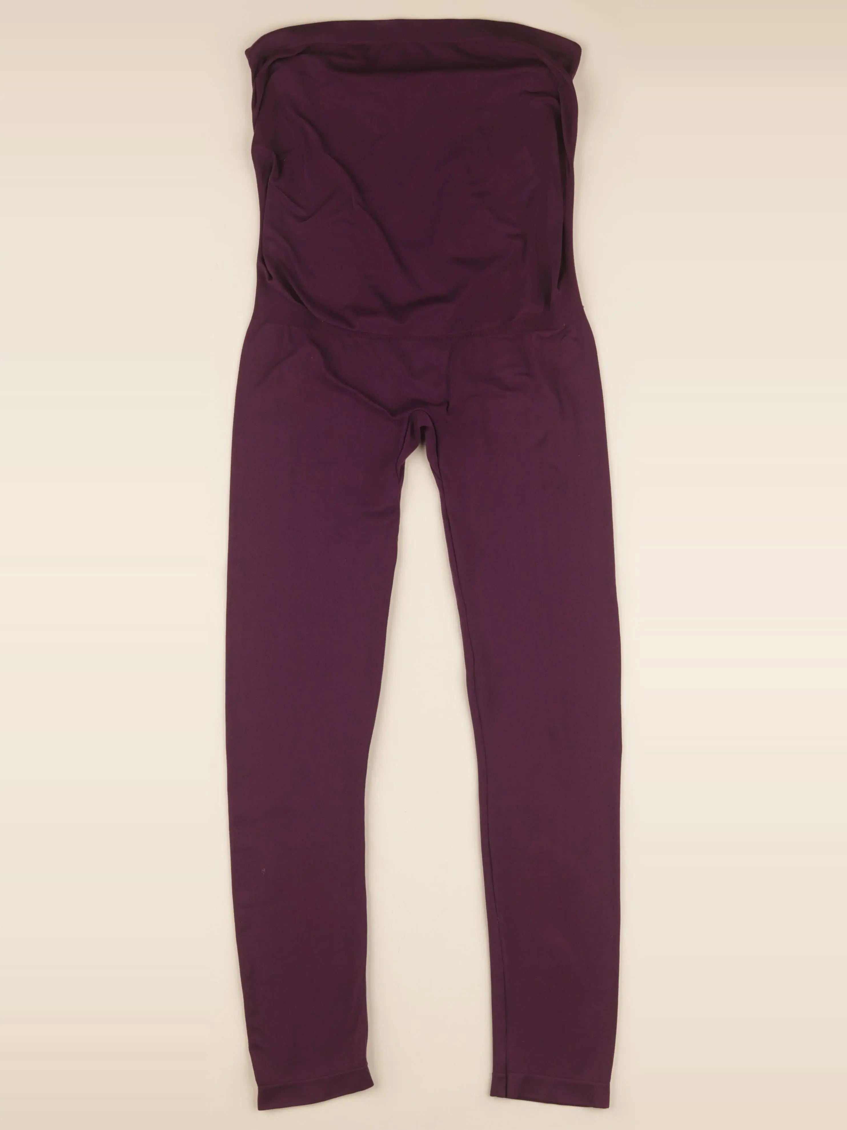 Envie de fraise - legging grossesse violet - m