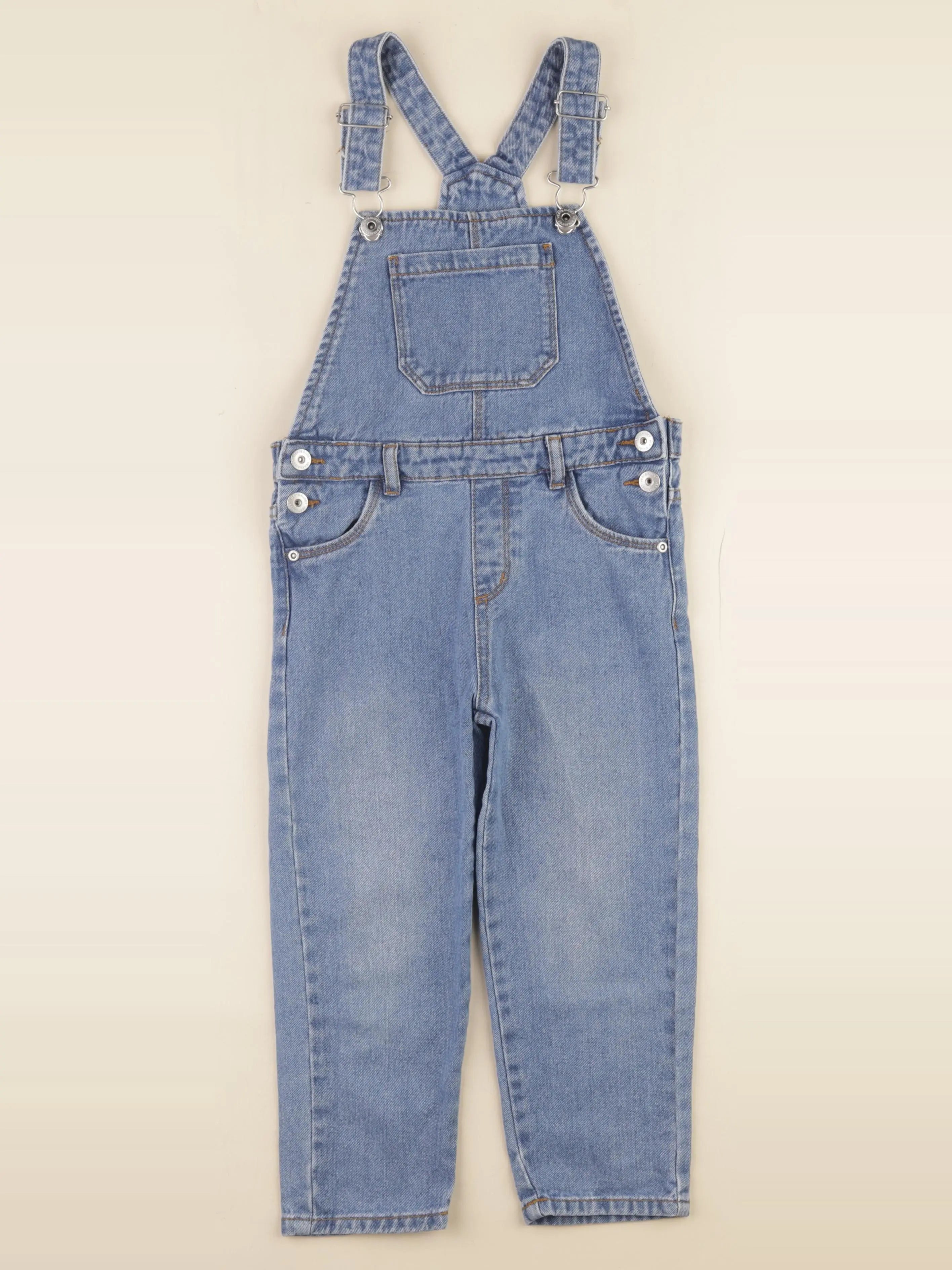 Vertbaudet - salopette bleu - 6 ans